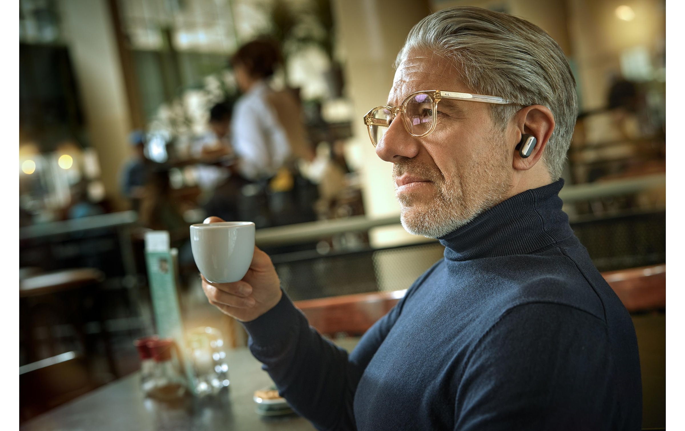 Philips wireless In-Ear-Kopfhörer »In-Ear-Kopfhörer TAT6908BK/00 Schwarz«, Active Noise Cancelling (ANC)