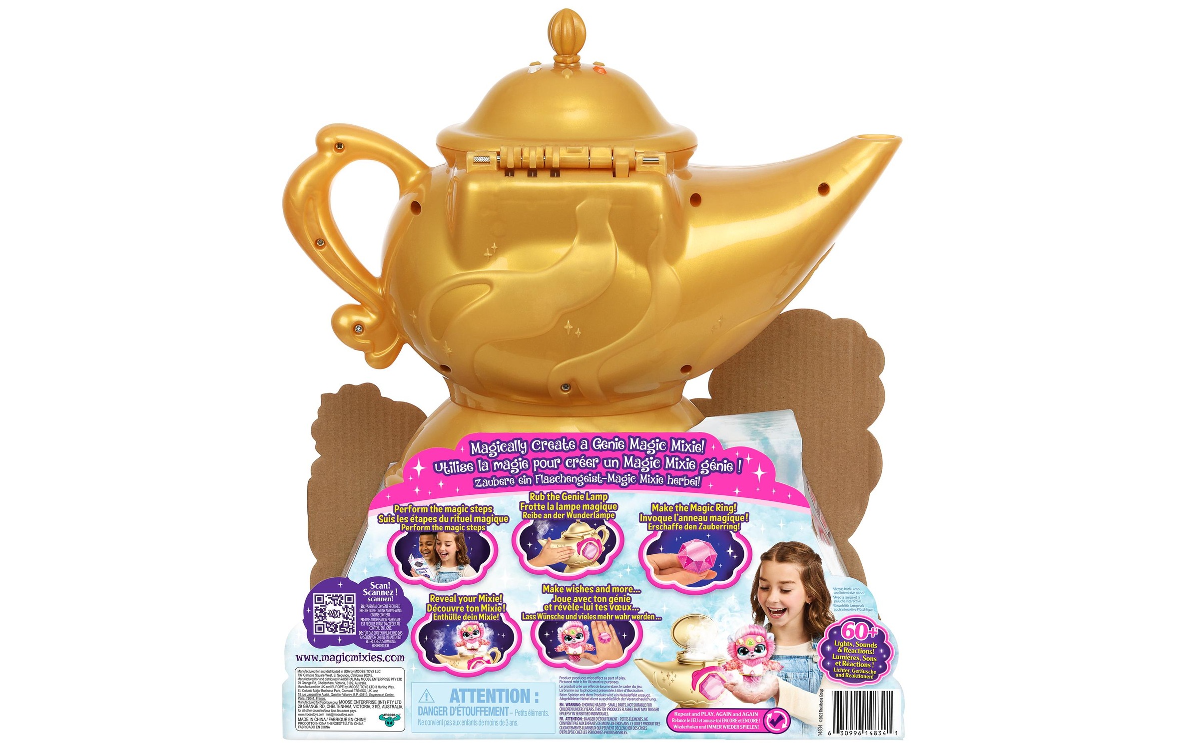 Moose Spielfigur »Mixies Genie-Lampe pink«