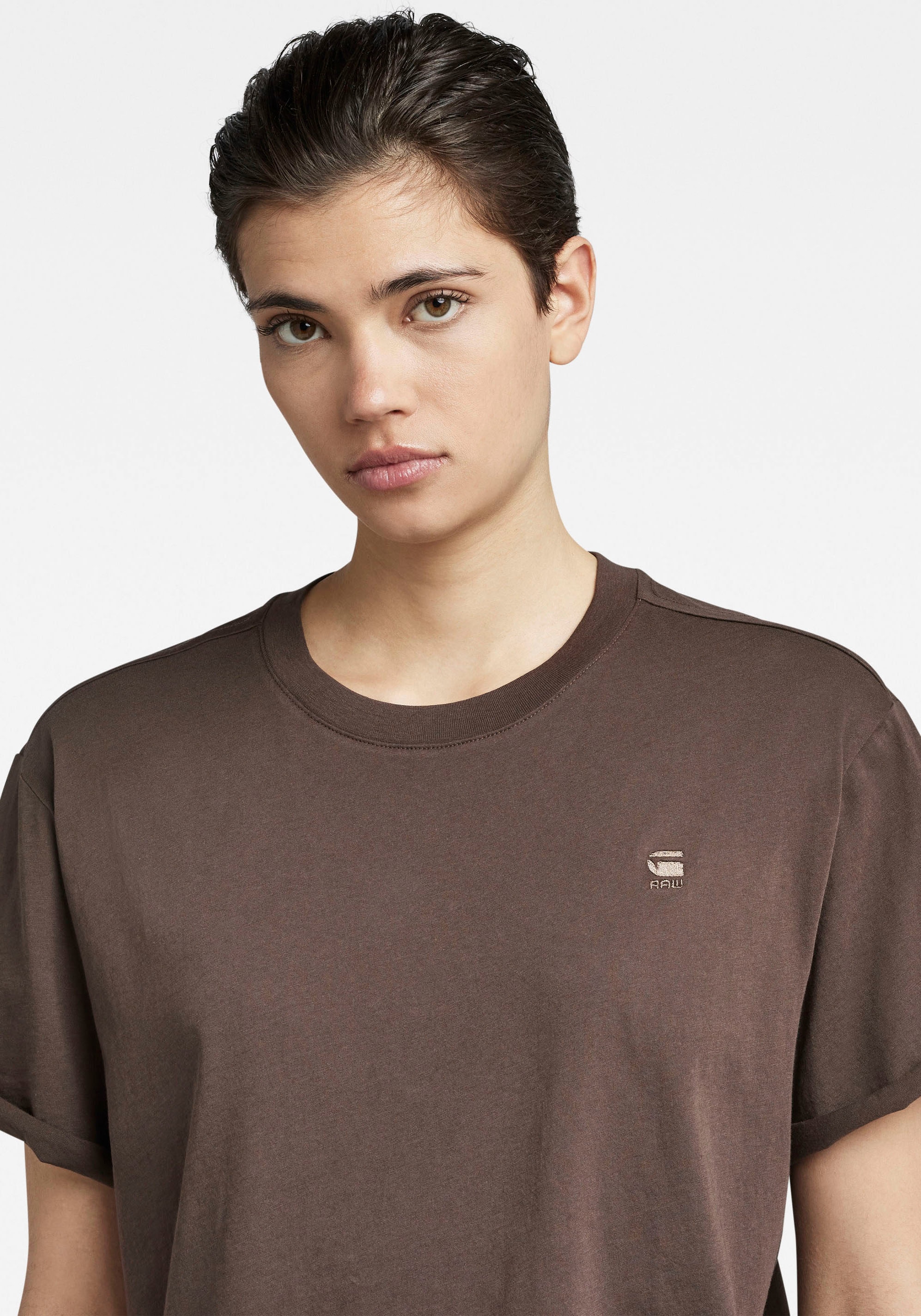 G-Star RAW T-Shirt »Lash fem kaufen Jelmoli-Versand an Umschalg | loose r t«, mit online den Ärmeln