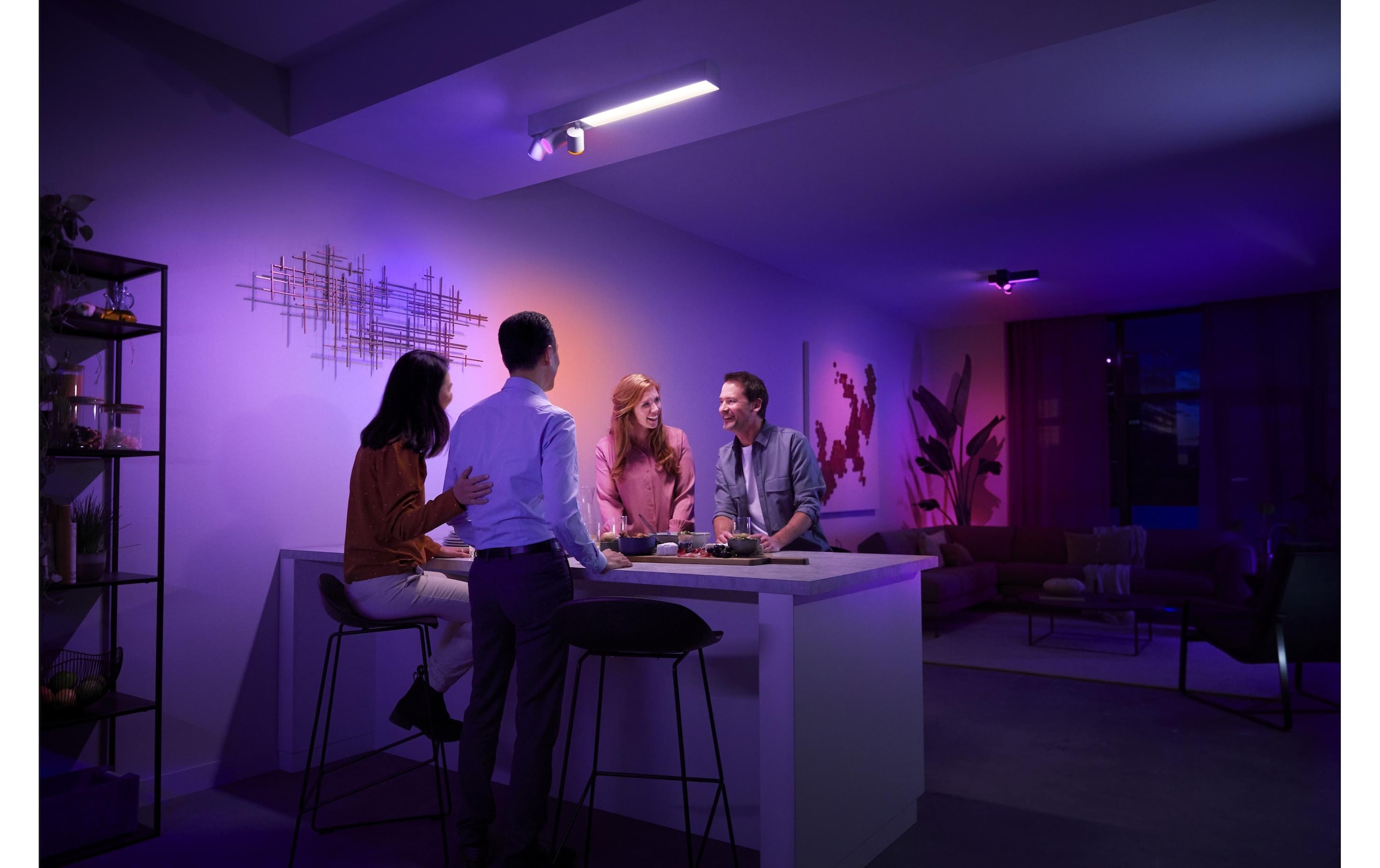 Philips Hue LED Deckenleuchte »Centris«, Leuchtmittel GU10 | LED wechselbar