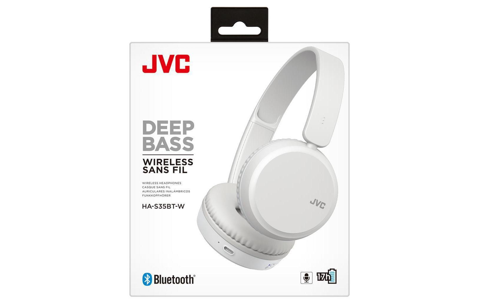 JVC Over-Ear-Kopfhörer »HA-S35BT Weiss«