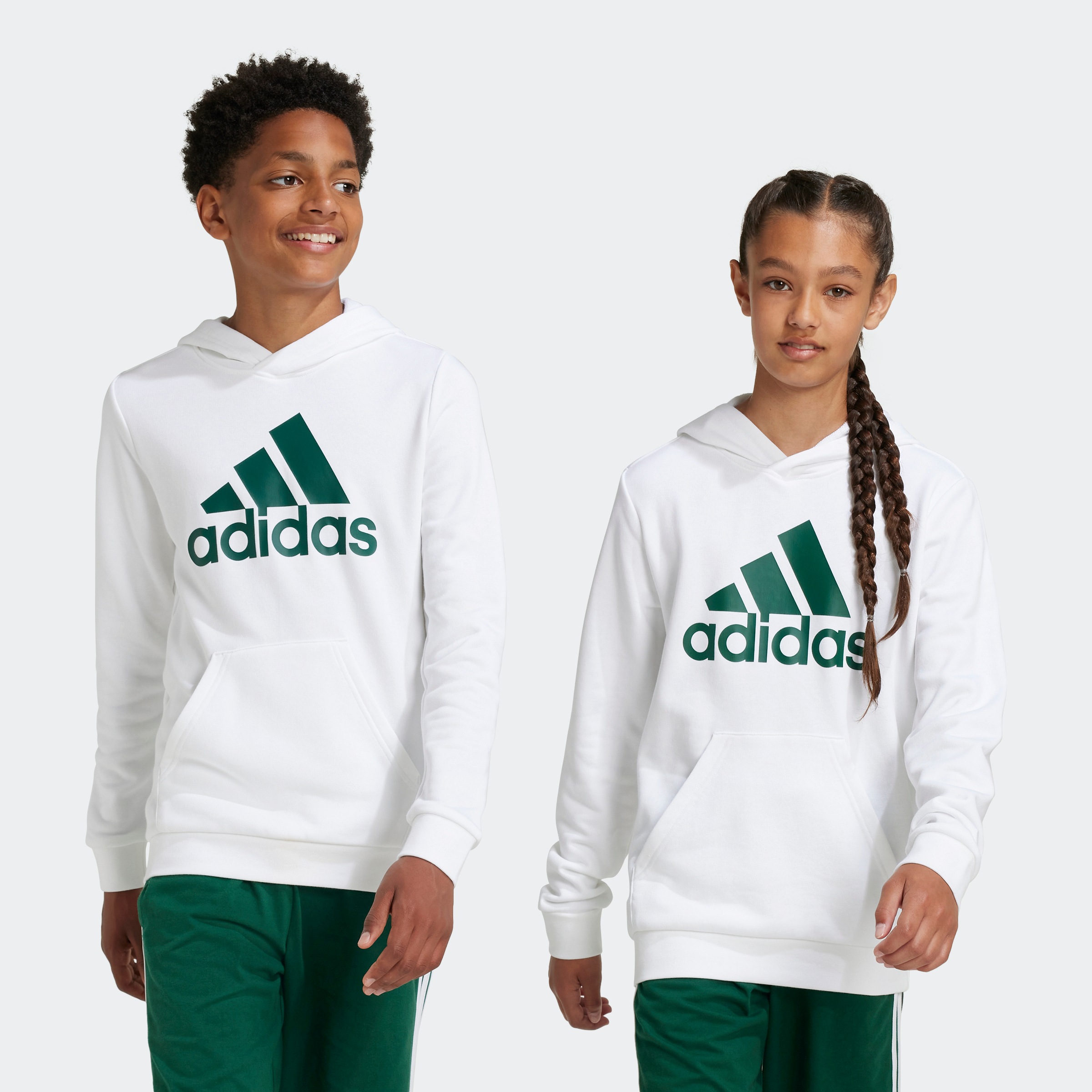 adidas Sportswear Kapuzensweatshirt »BIG LOGO ESSENTIALS COTTON HOODIE«