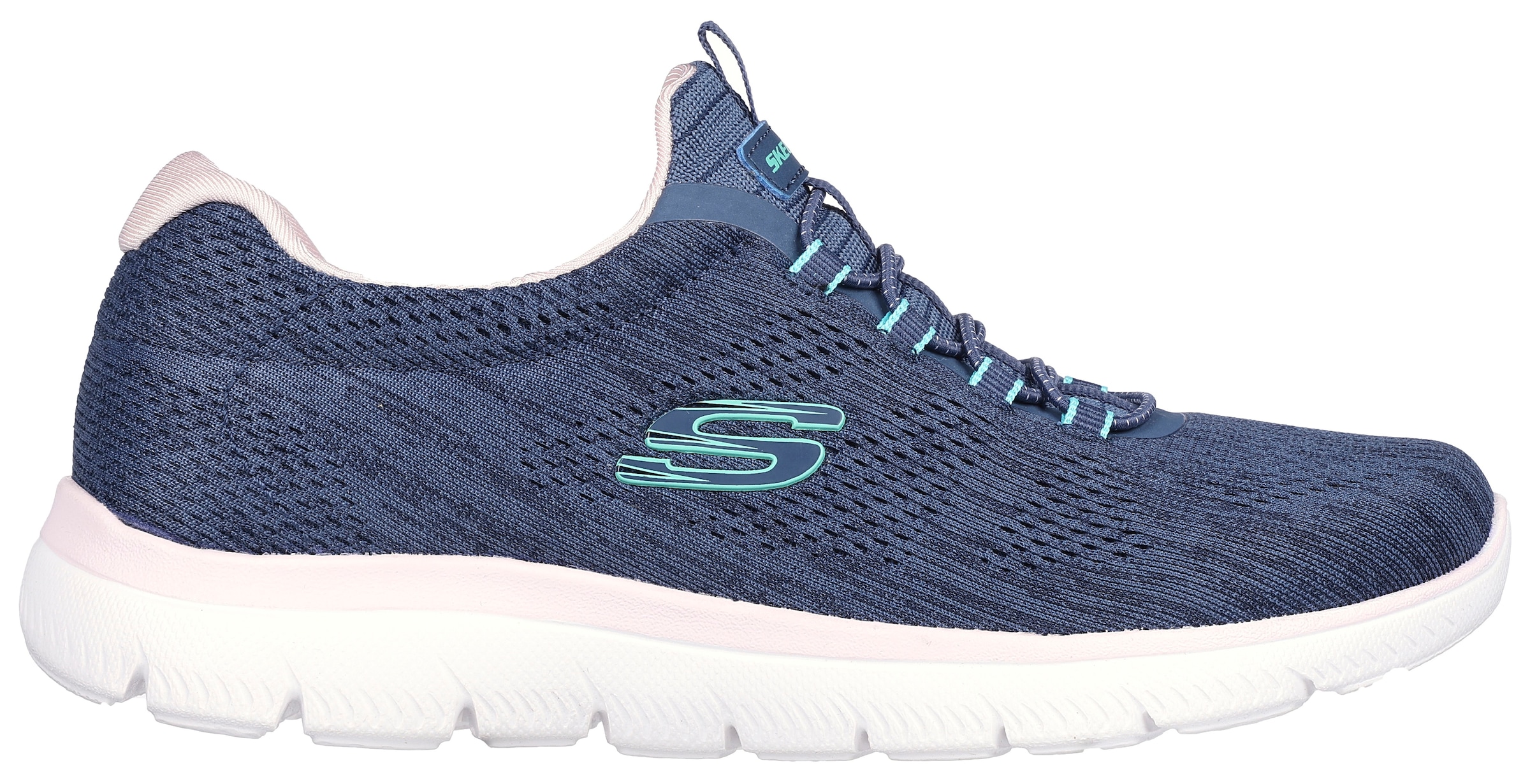 Skechers Slip-On Sneaker »SUMMITS-FUN FLARE«, Trainingsschuh in veganer Verarbeitung