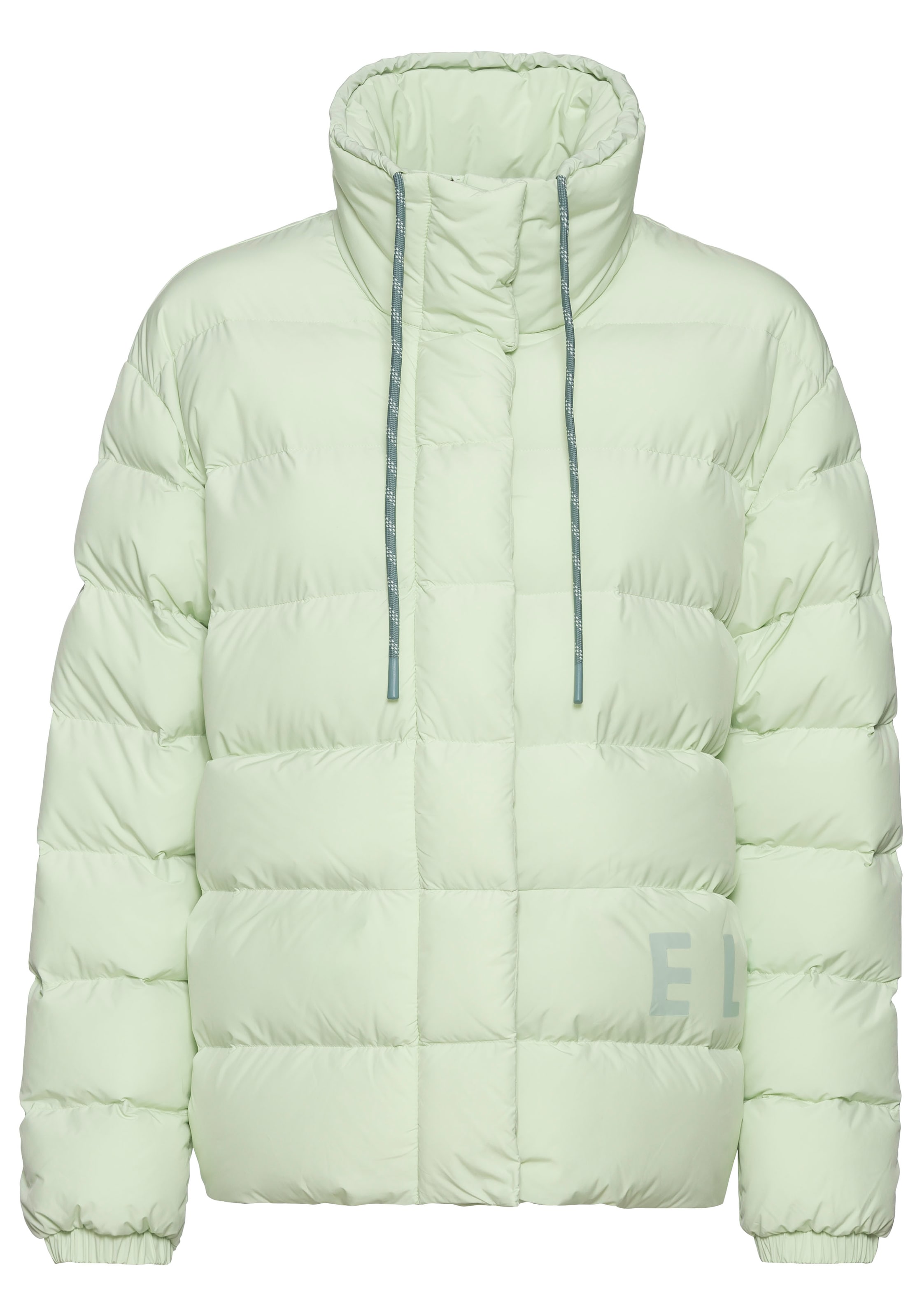 Elbsand Steppjacke, ohne Kapuze, mit hochschliessendem Kragen
