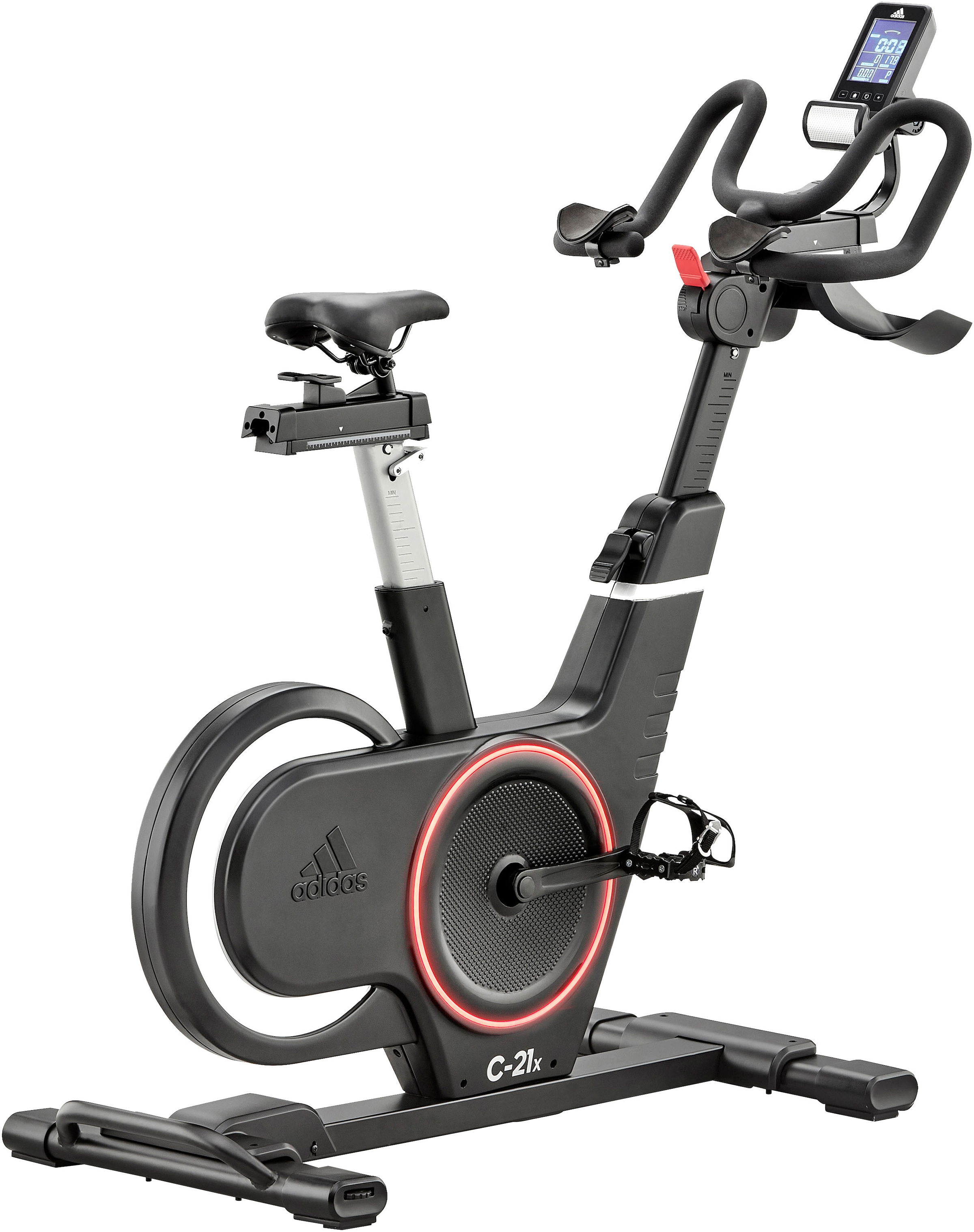 Speedbike »Indoor Speedbike C-21x BT«, (mit Tablet-Halterung), Schwungmasse ca. 6 kg,...