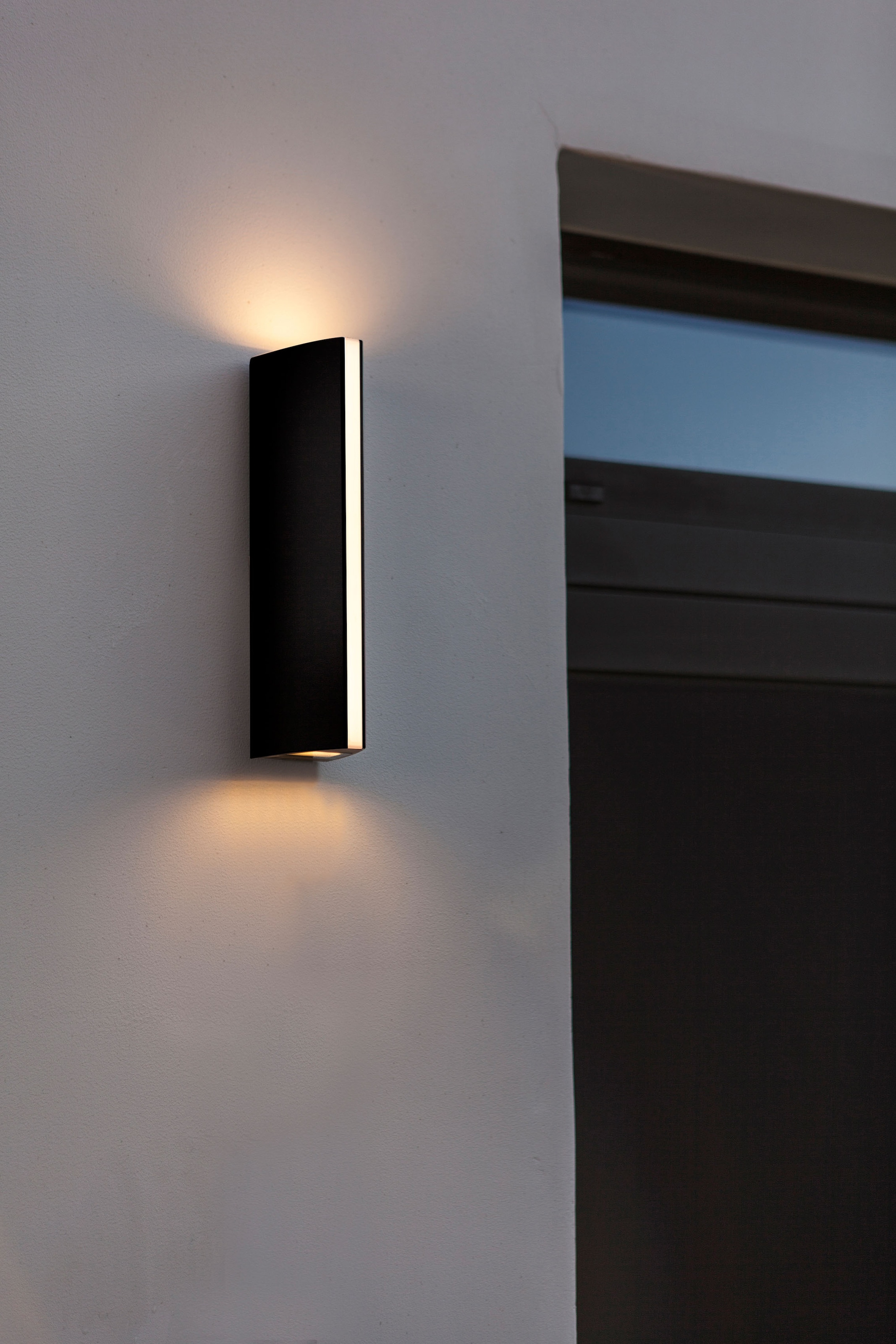 LUTEC LED Aussen-Wandleuchte »LEO«, Leuchtmittel LED-Modul | LED fest integriert