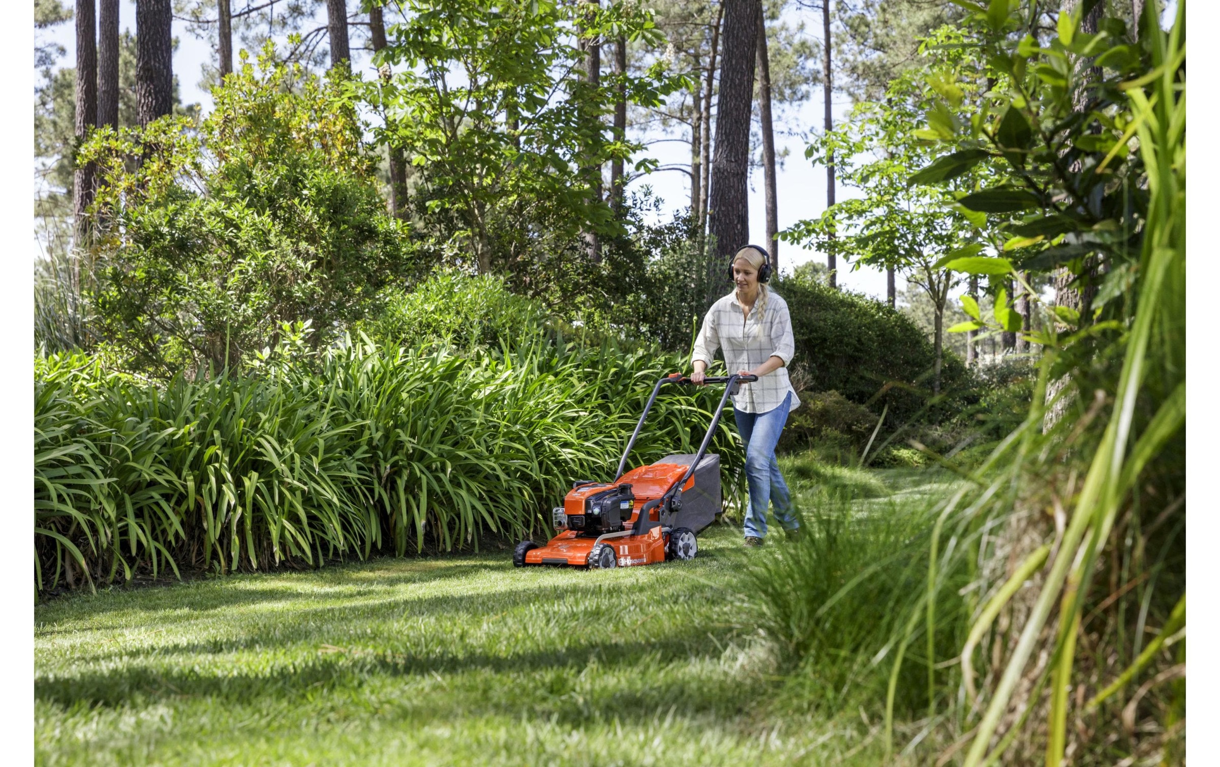 Husqvarna Benzinrasenmäher »LC 347V«