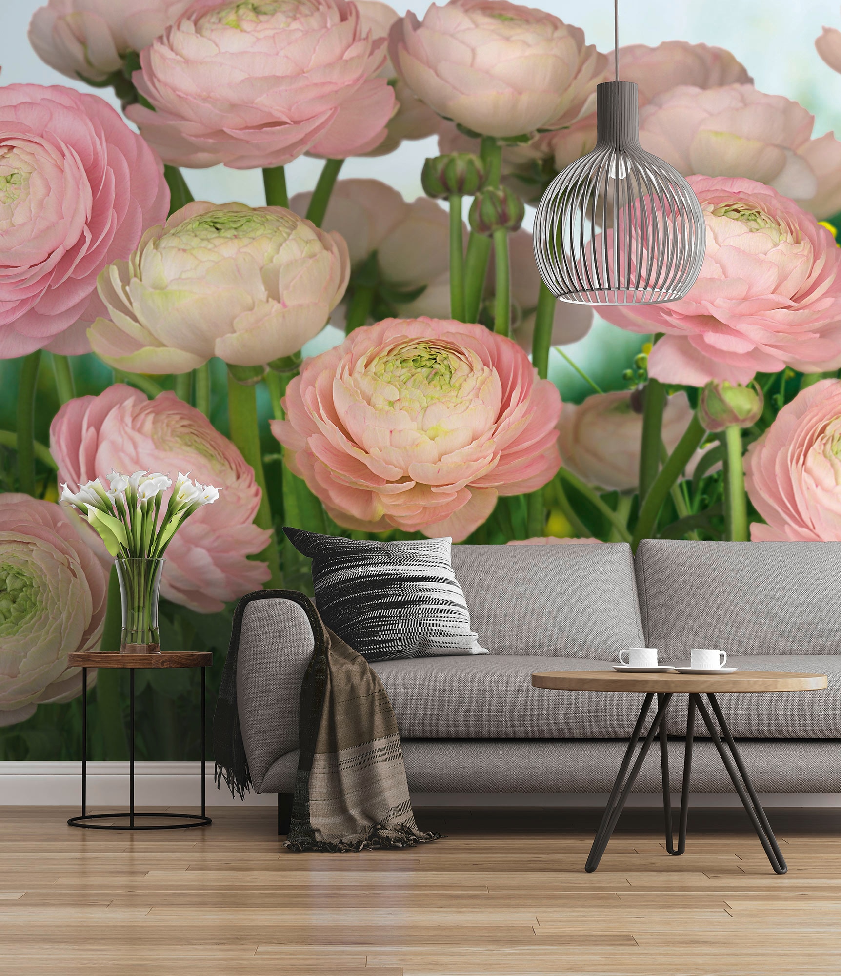 Komar Fototapete »Gentle Rosé«, 368x254 cm (Breite x Höhe)