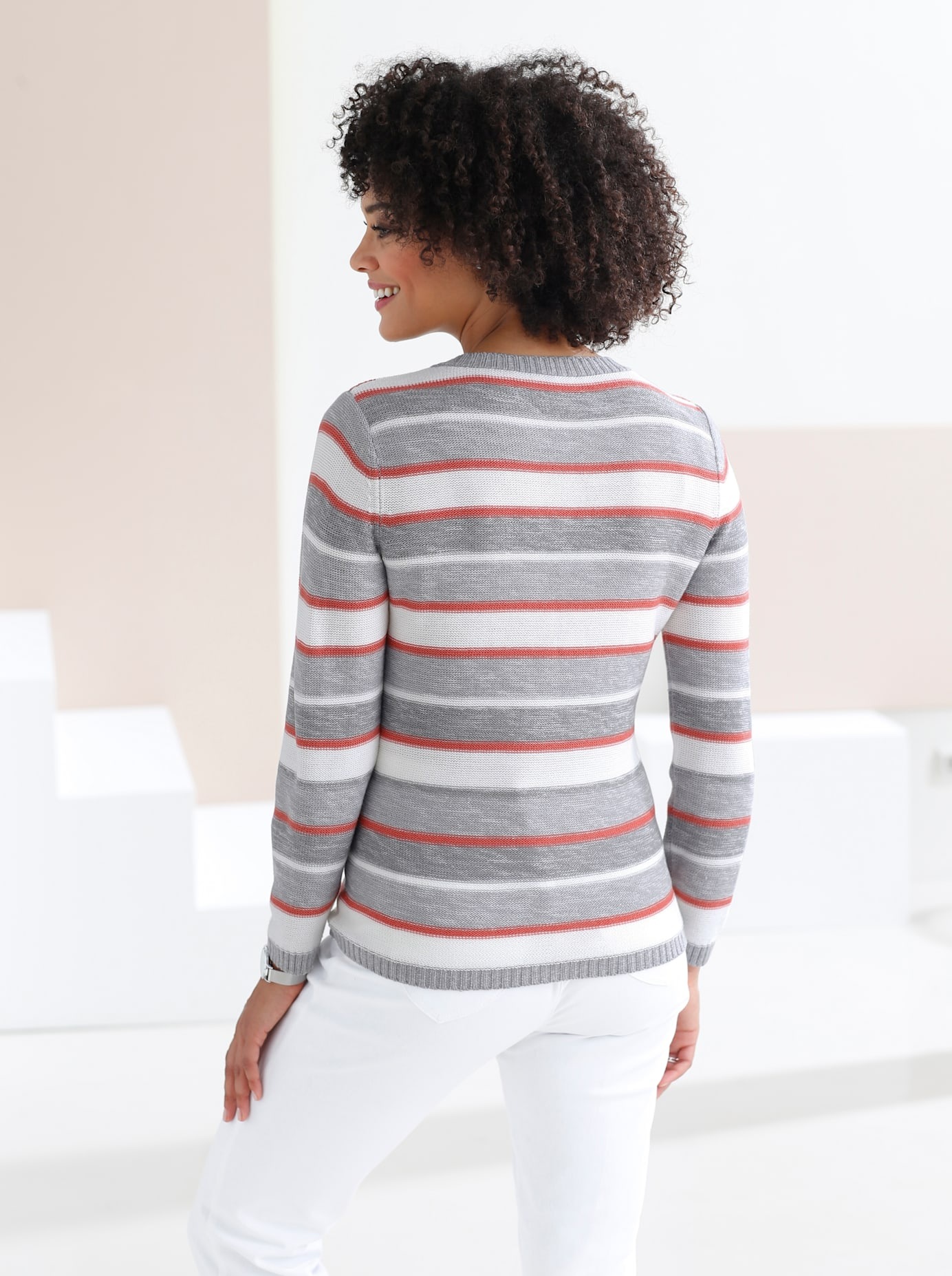 Classic Basics Streifenpullover »Pullover«