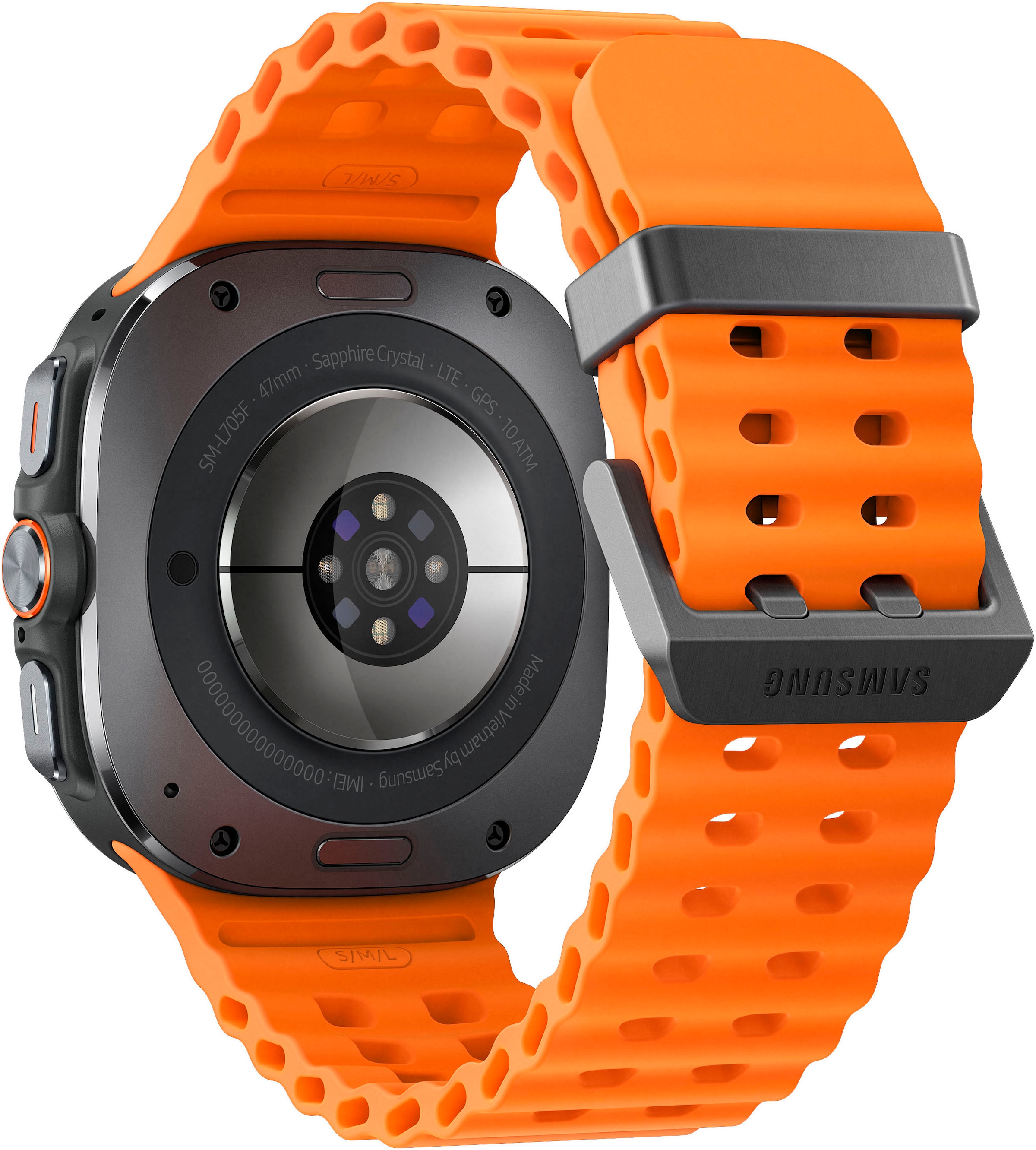 Samsung Smartwatch »Galaxy Watch Ultra (2025)«, (3,73 cm / 1,5 Zoll), Wear OS by Samsung, 64 GB