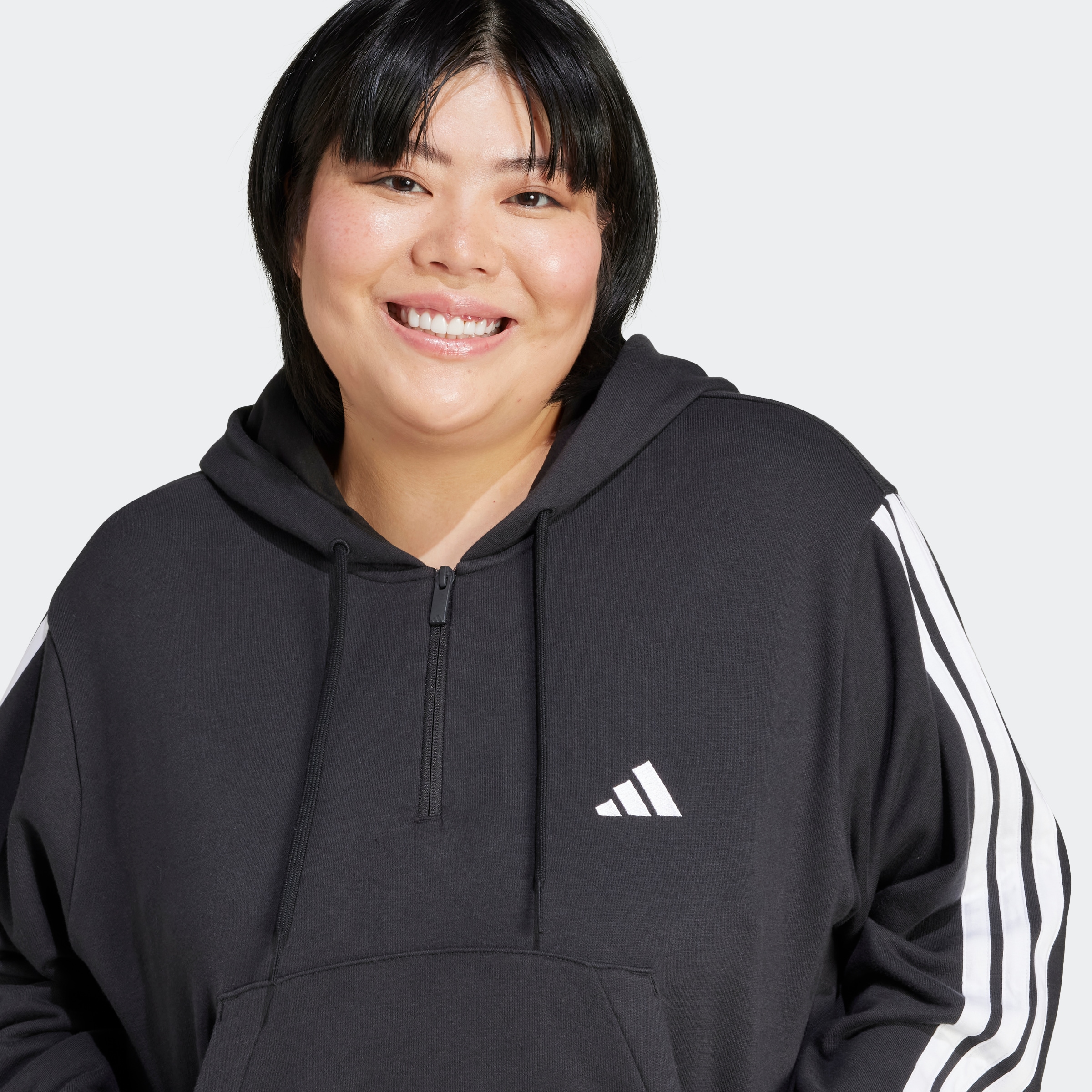 adidas Sportswear Kapuzensweatshirt »W 3S FT QZHD IN«