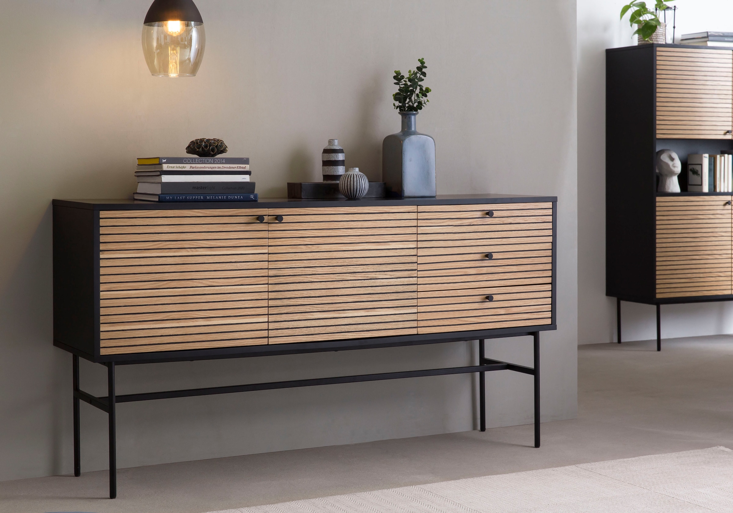 SalesFever Sideboard, im Scandi Design