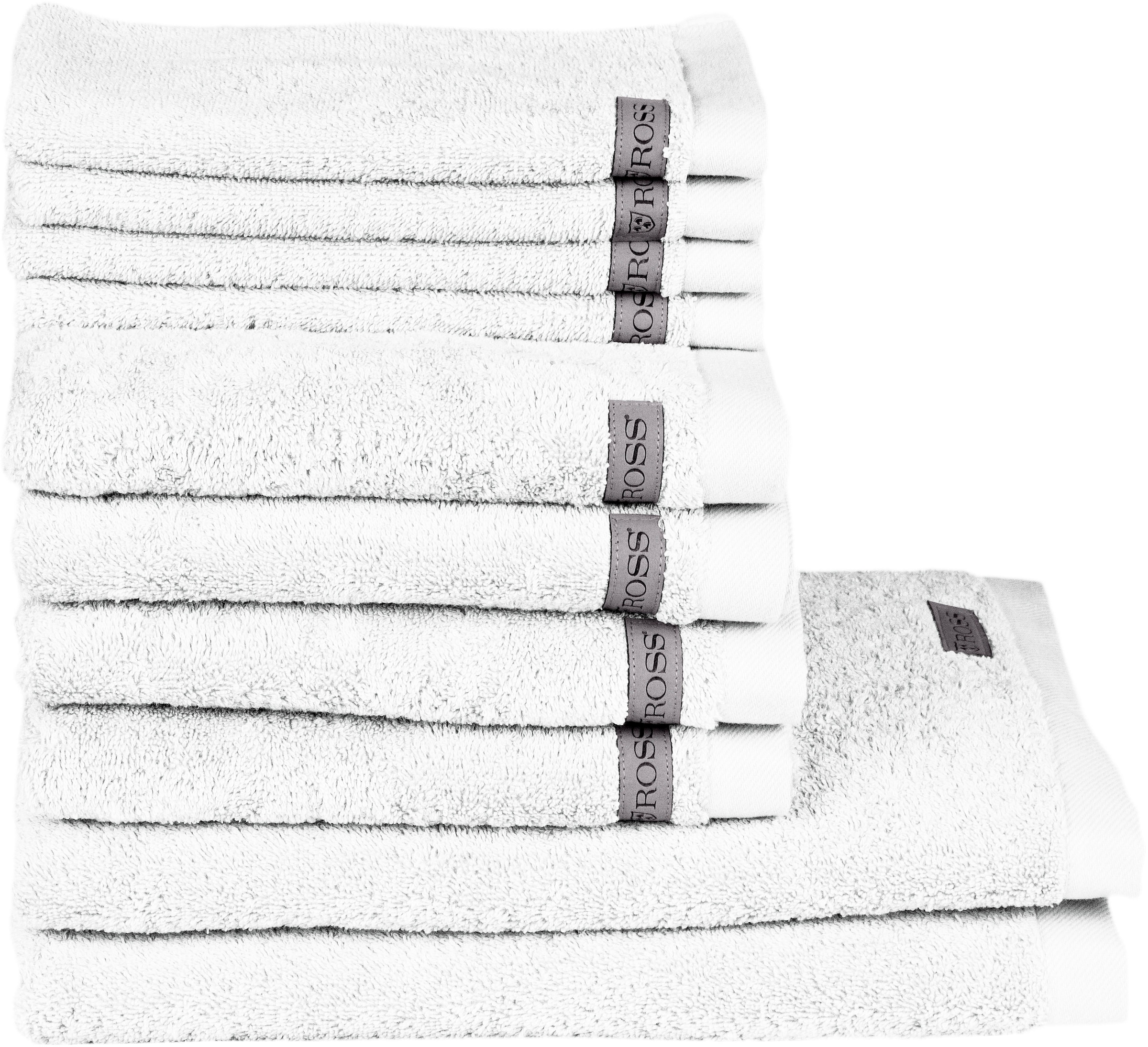 ROSS Handtuch Set »Sinfonie«, Set, 10 tlg., Frottier, beinhaltet Gästetücher, Handtücher und Badetücher