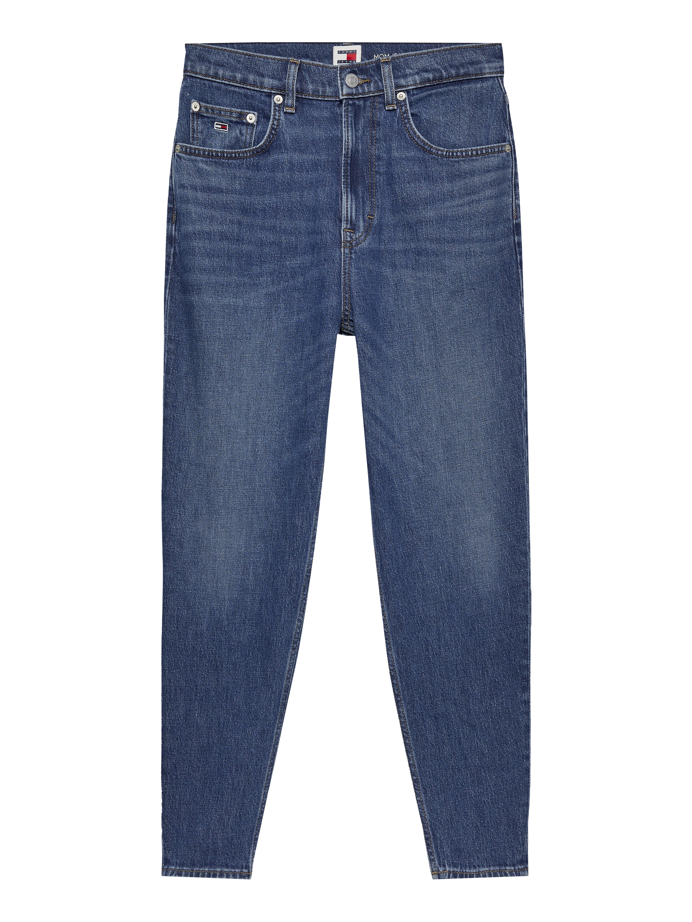 Tommy Jeans Mom-Jeans »High waist - Mom-Jeans Tapered«, mit Logo-Stickereien