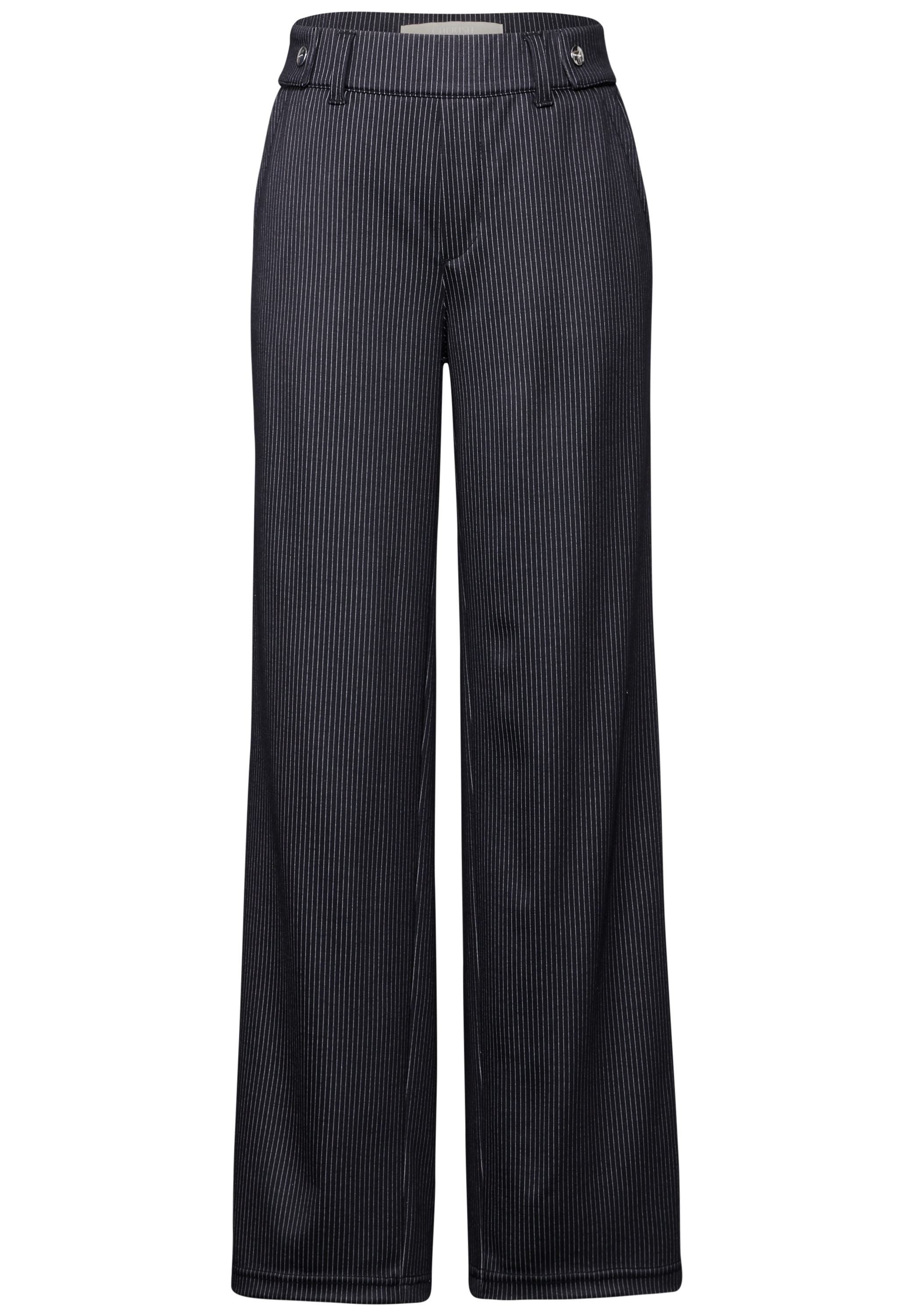 STREET ONE Stoffhose, Sommerhose mit Streifenmuster