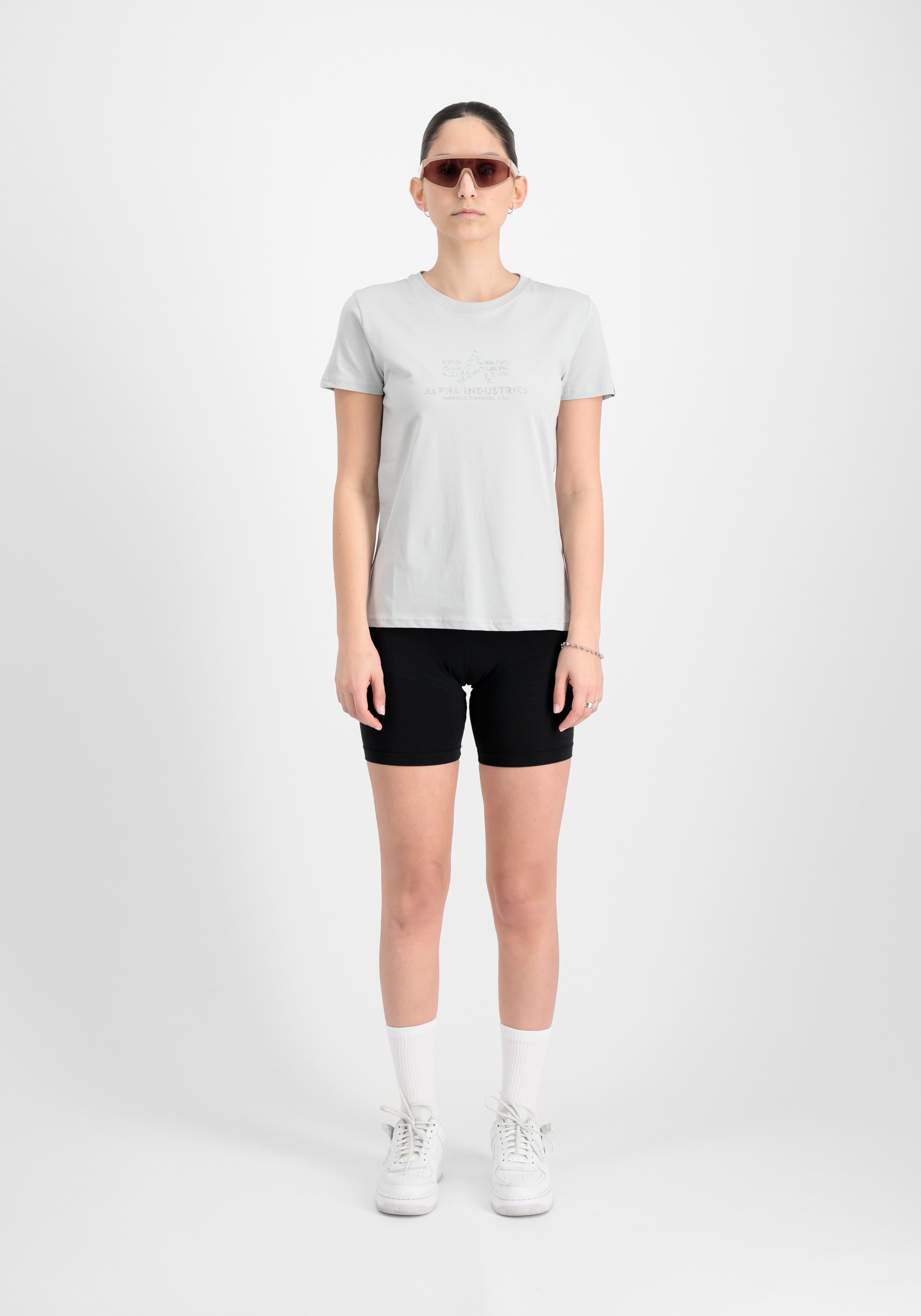 Alpha Industries T-Shirt »Alpha Industries Women - T-Shirts New Basic T Glitter Women«