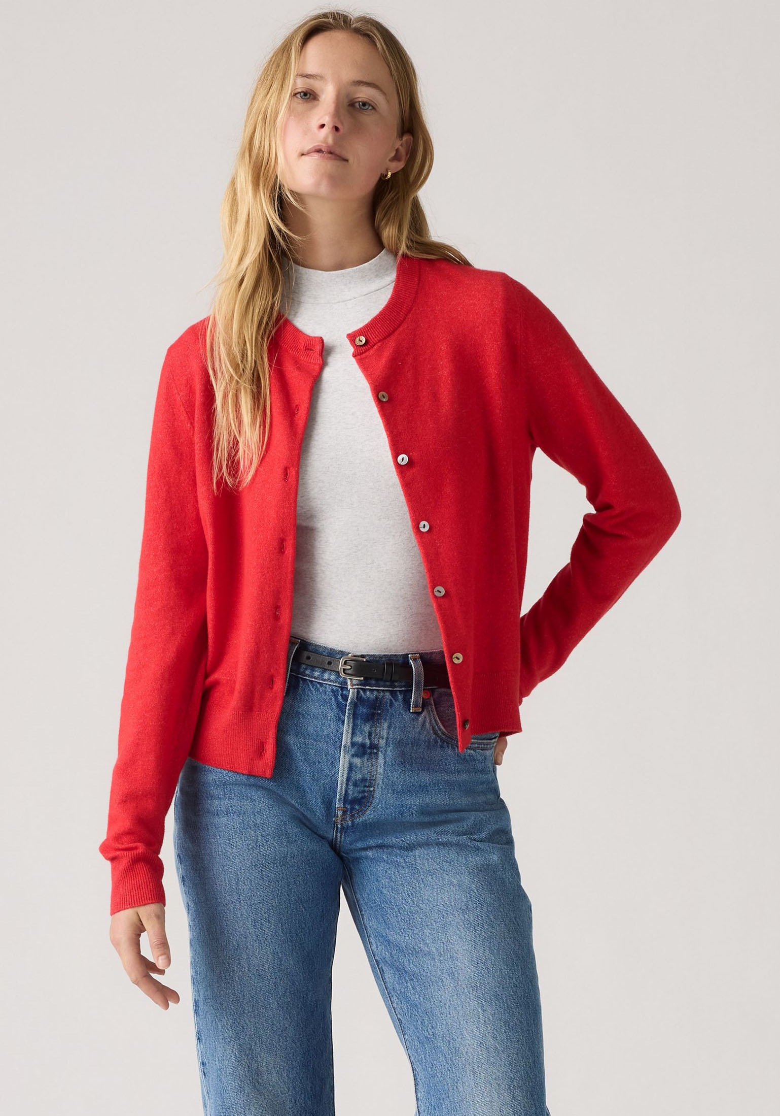 Levi's® Strickjacke »TARA SUPER SOFT C« mit Knopfverschluss