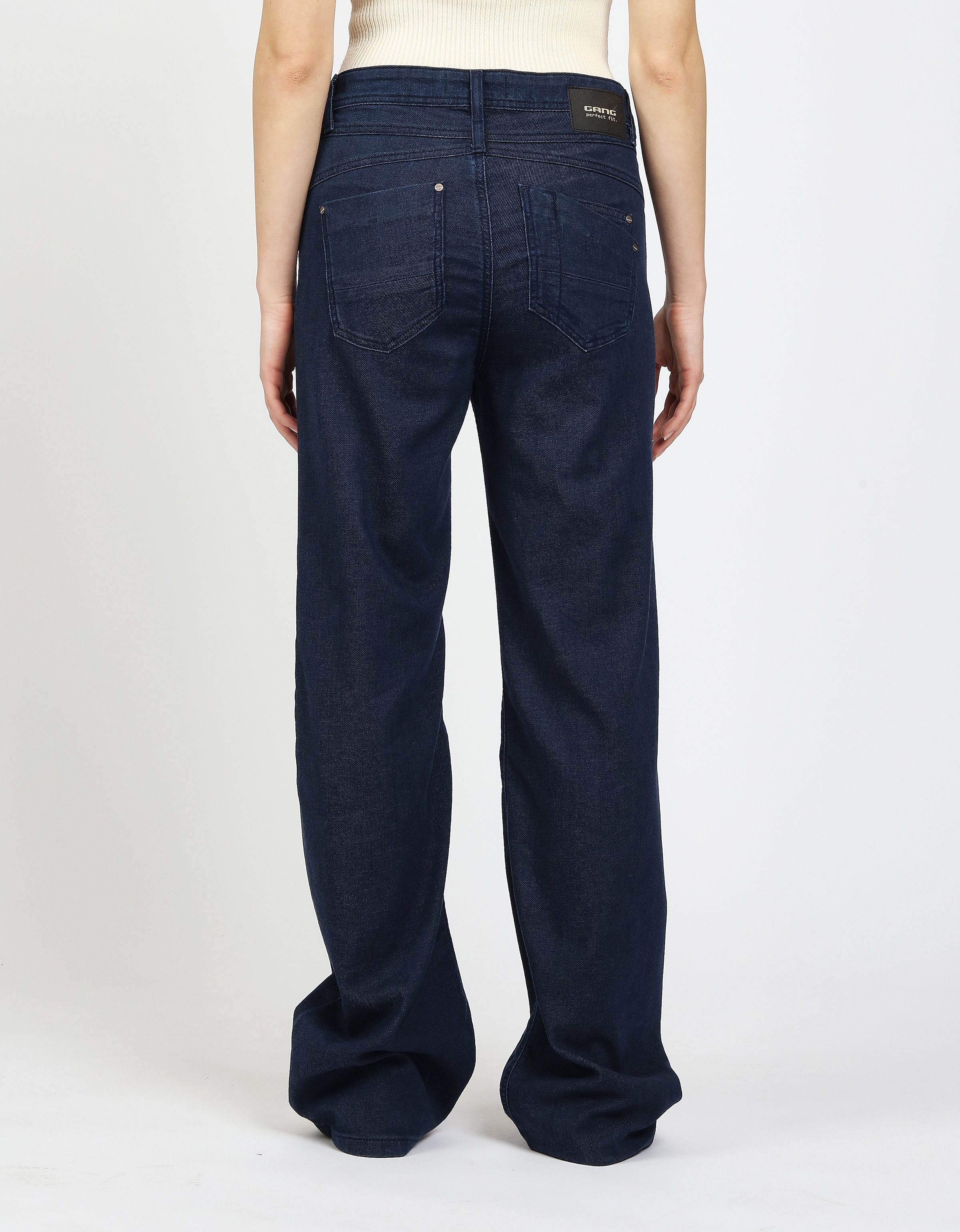 GANG 5-Pocket-Jeans »94AMELIE WIDE«, aus weichem SWEAT Denim