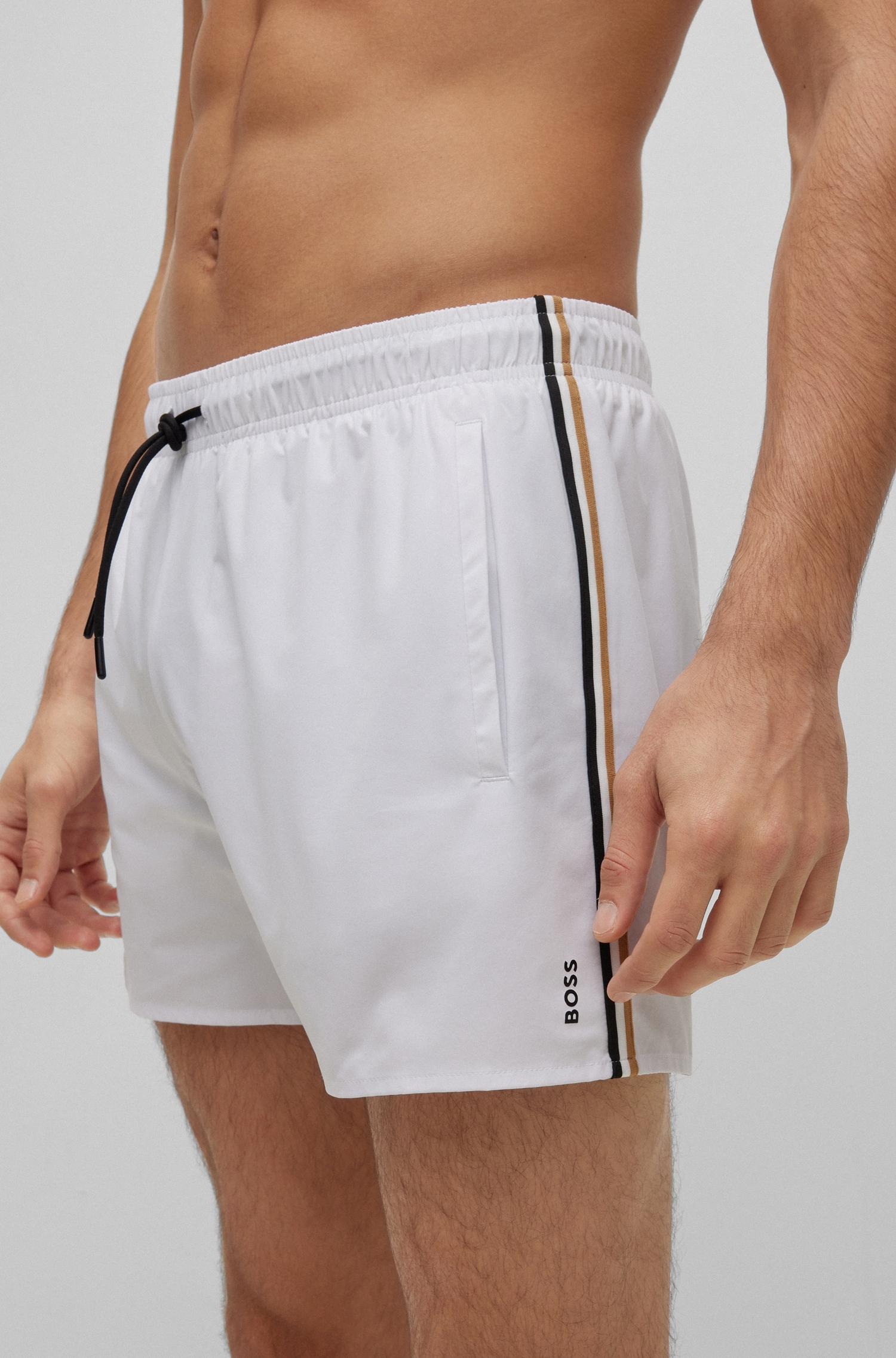 BOSS Badeshorts »Iconic«, mit Gesässtasche