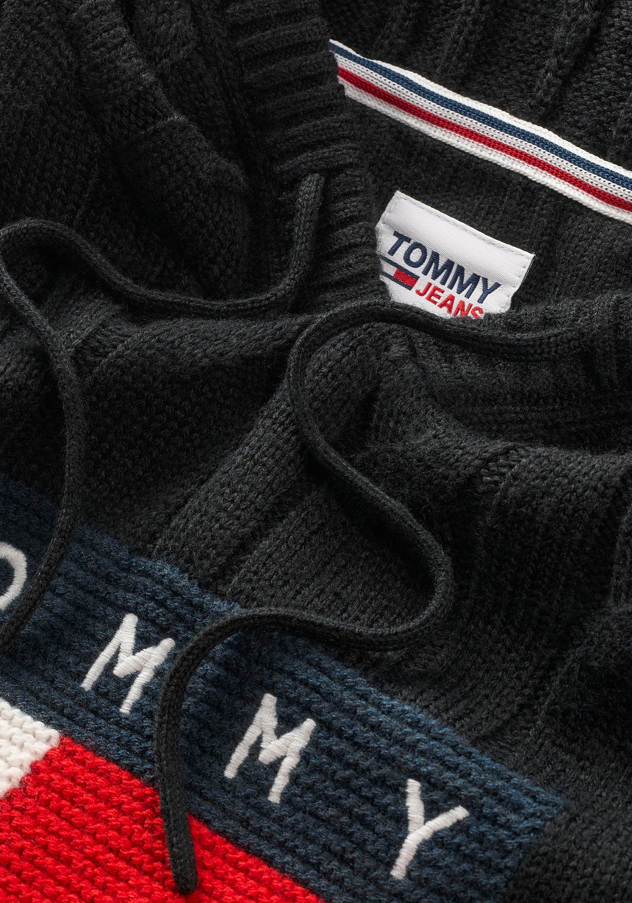 Tommy Jeans Curve Strickkleid »TJW CRV CABLE FLAG HOODIE DRESS«, PLUS SIZE  CURVE online kaufen | Jelmoli-Versand