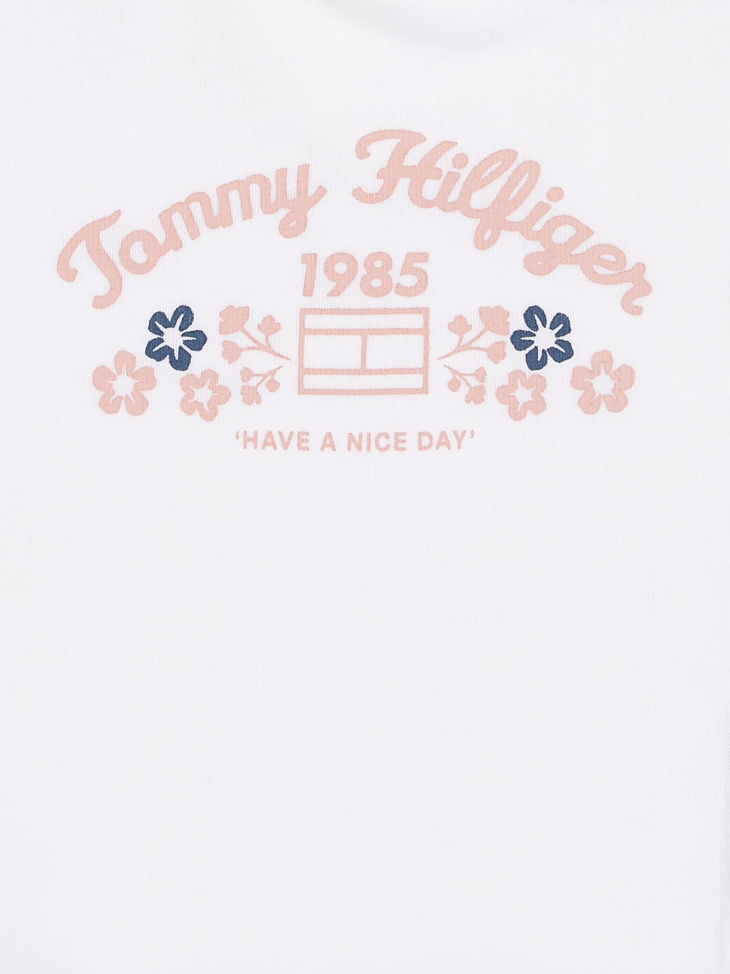 Tommy Hilfiger Shirt & Rock »FLOWER ALLOVER DRESS SET«, Baby bis 2 Jahre, Logodruck, Blümchenprint