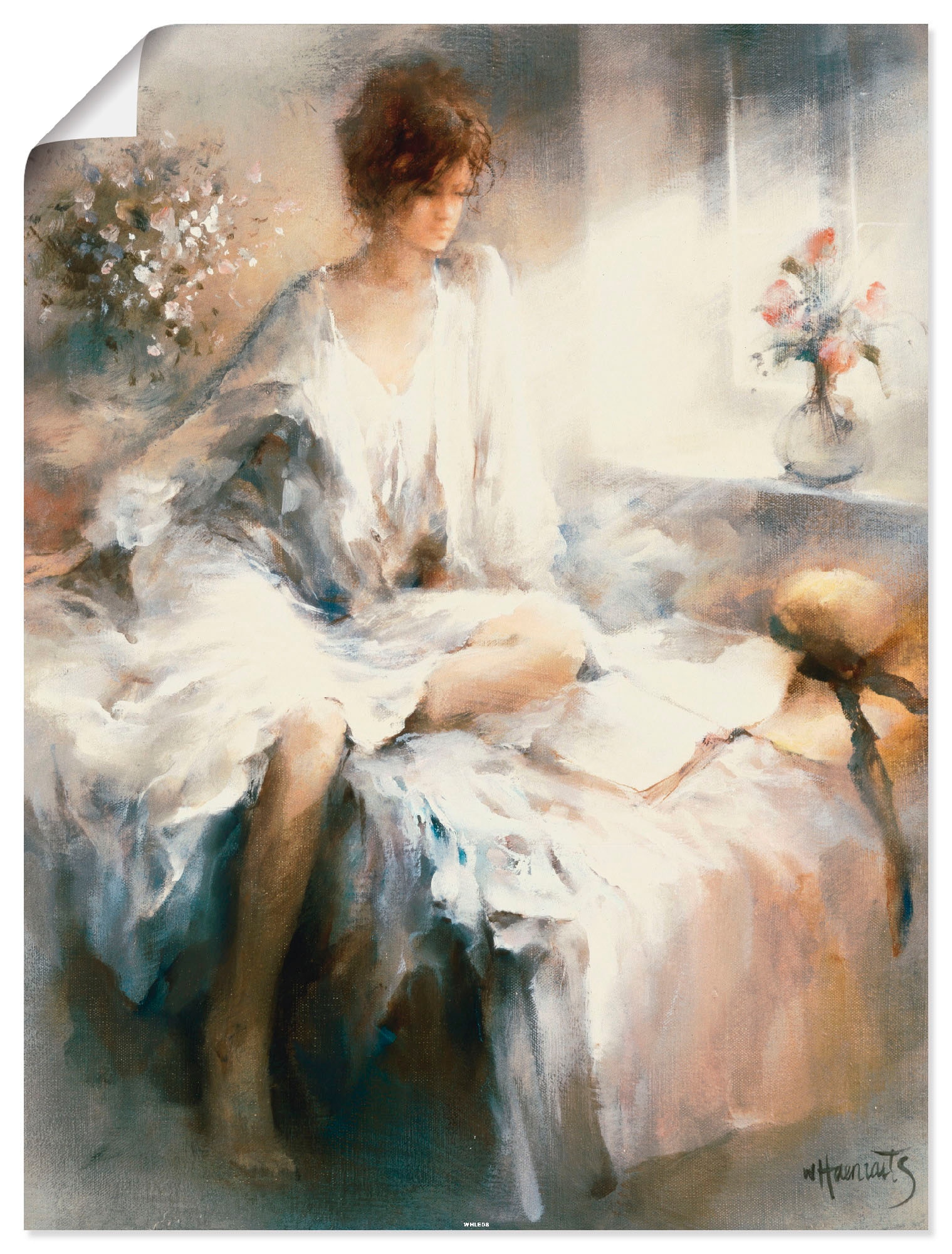 Artland Wandbild »Meditation«, Frau, (1 St.), als Leinwandbild, Poster in verschied. Grössen