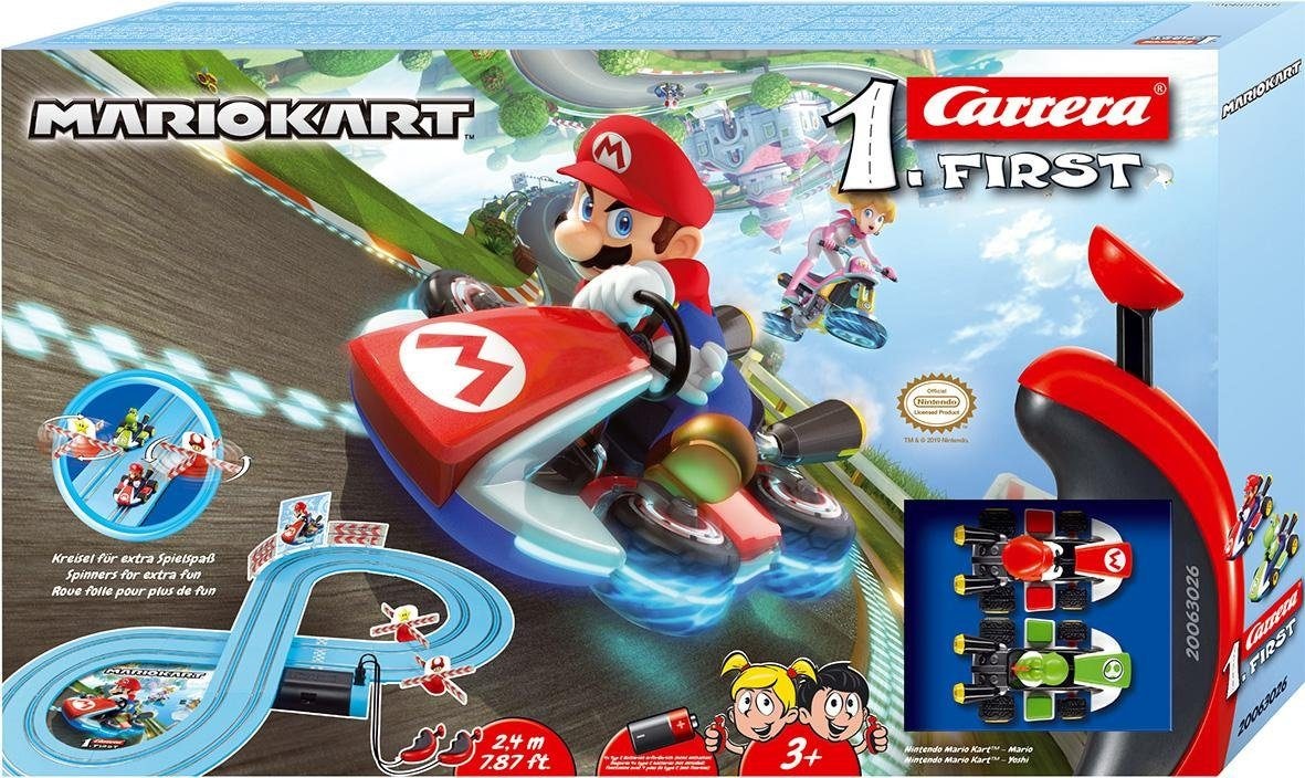 Carrera® Autorennbahn »Carrera® First - Mario Kart™«, (Set)