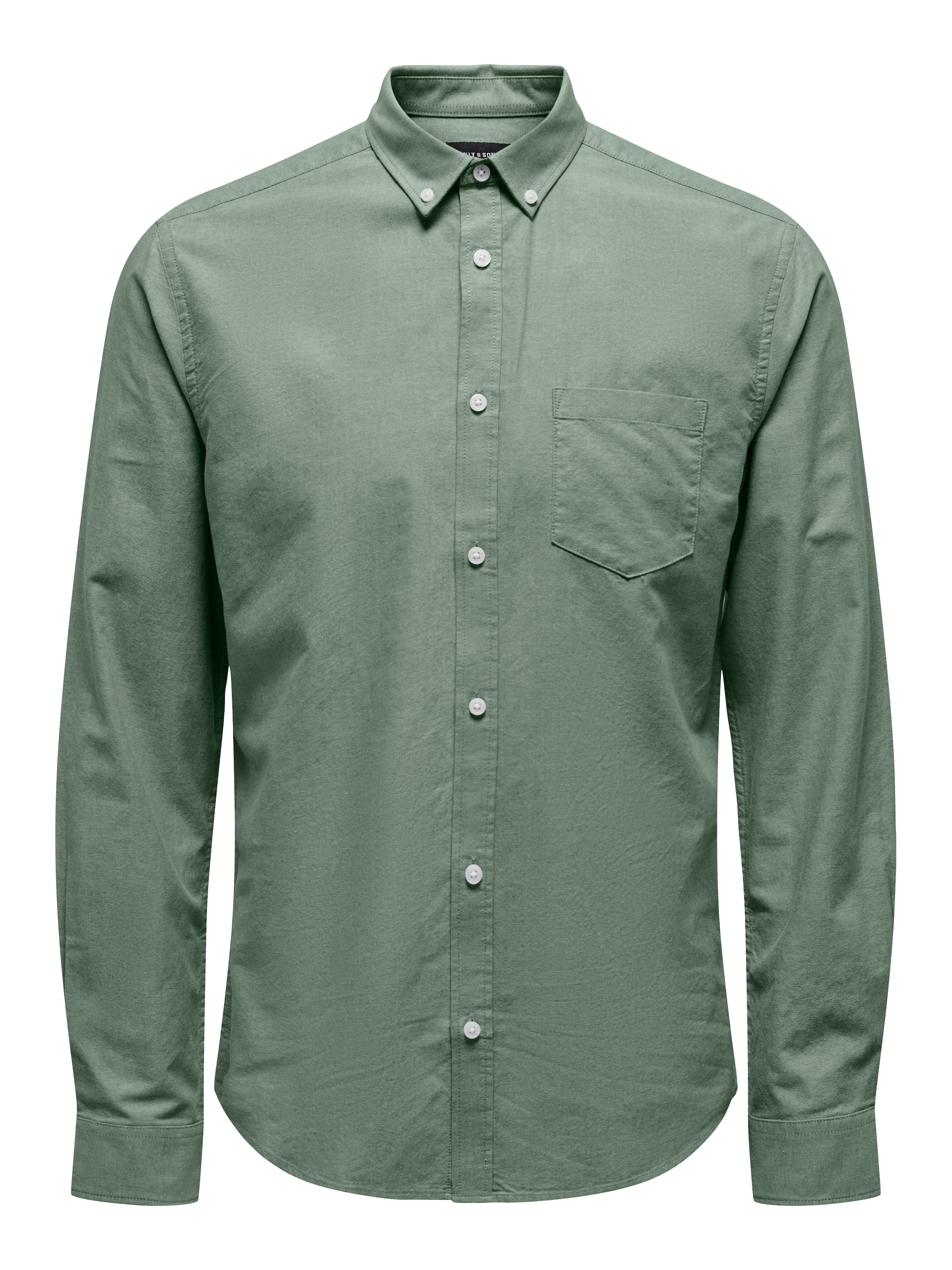 ONLY & SONS Langarmhemd »ONSALVARO SLIM LS OXFORD SHIRT NOOS«
