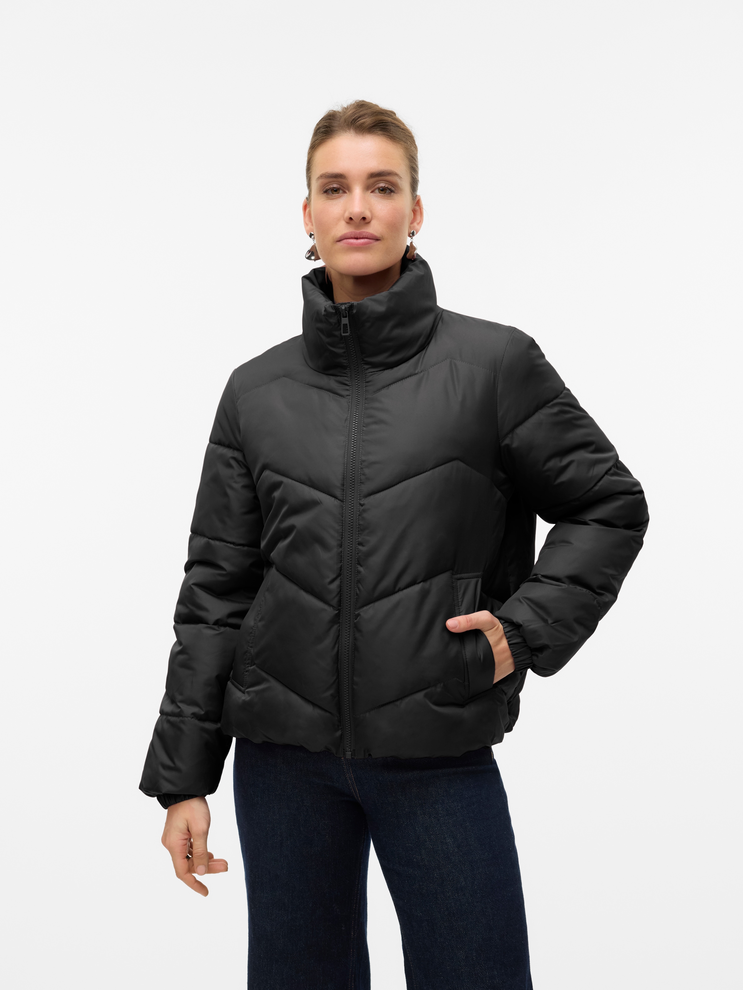 Vero Moda Steppjacke »VMLIGARIO SHORT JACKET BOO« ohne Kapuze