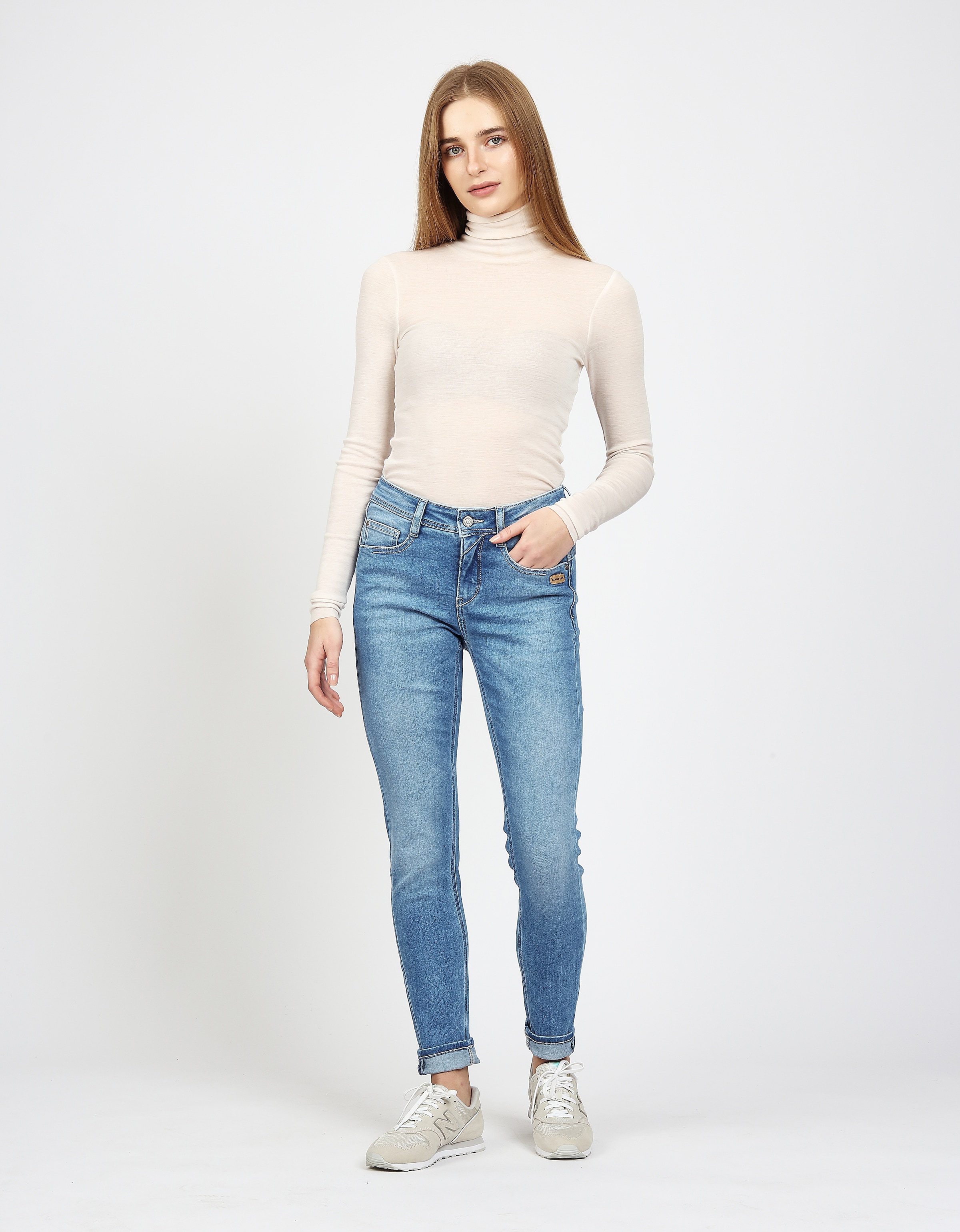 GANG Relax-fit-Jeans »94AMELIE«, mit doppelter rechter Gesässtasche