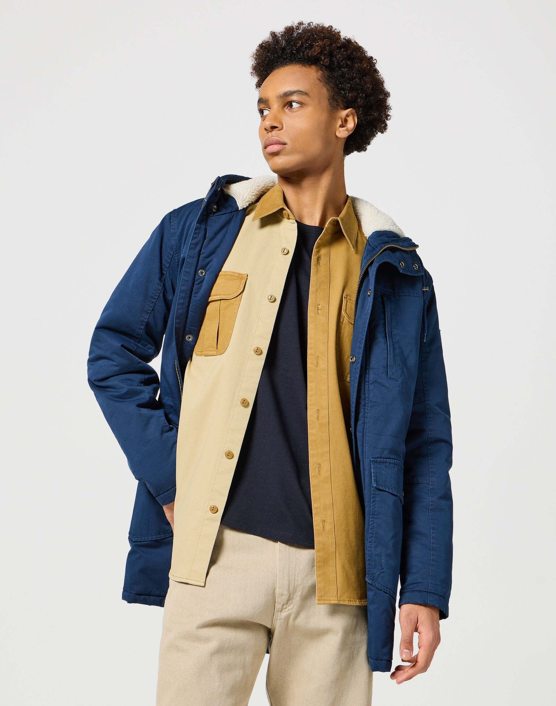 Wrangler Langarmhemd »WRANGLER Langarmhemd Casey Colorblock Shirt«