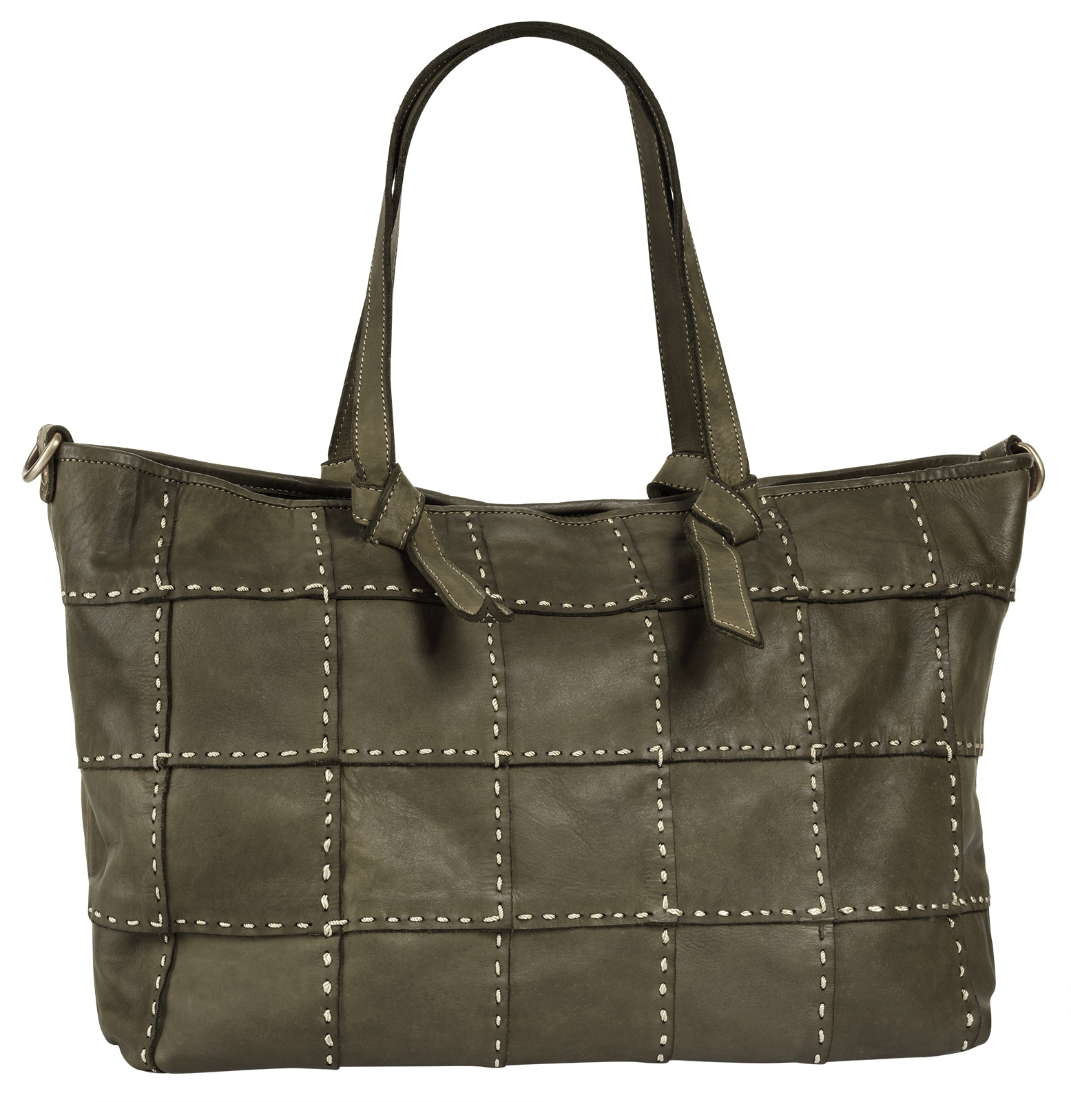 Samantha Look Shopper, echt Leder, Made in Italy