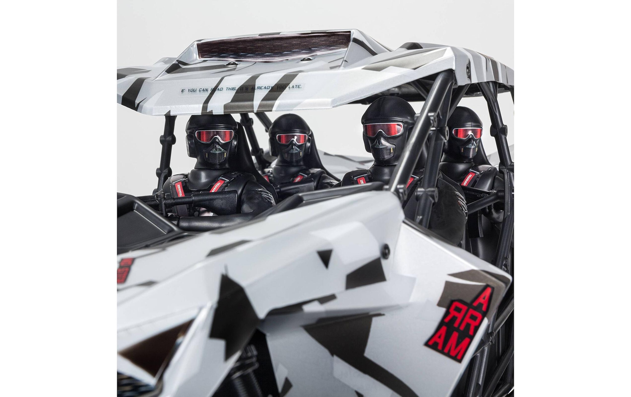 Modellauto »Arrma Fireteam 6S 4WD, Weiss«