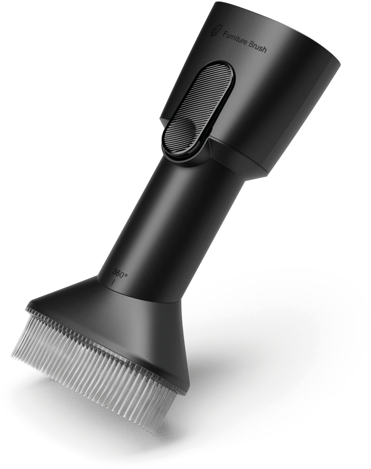 BOSCH Möbelpinsel "Möbelpinsel mit weichen Borsten BHZUNGFB, 360 Rotation" für empfindliche Oberflächen und im Auto, Original-Zubehör, schwarz
