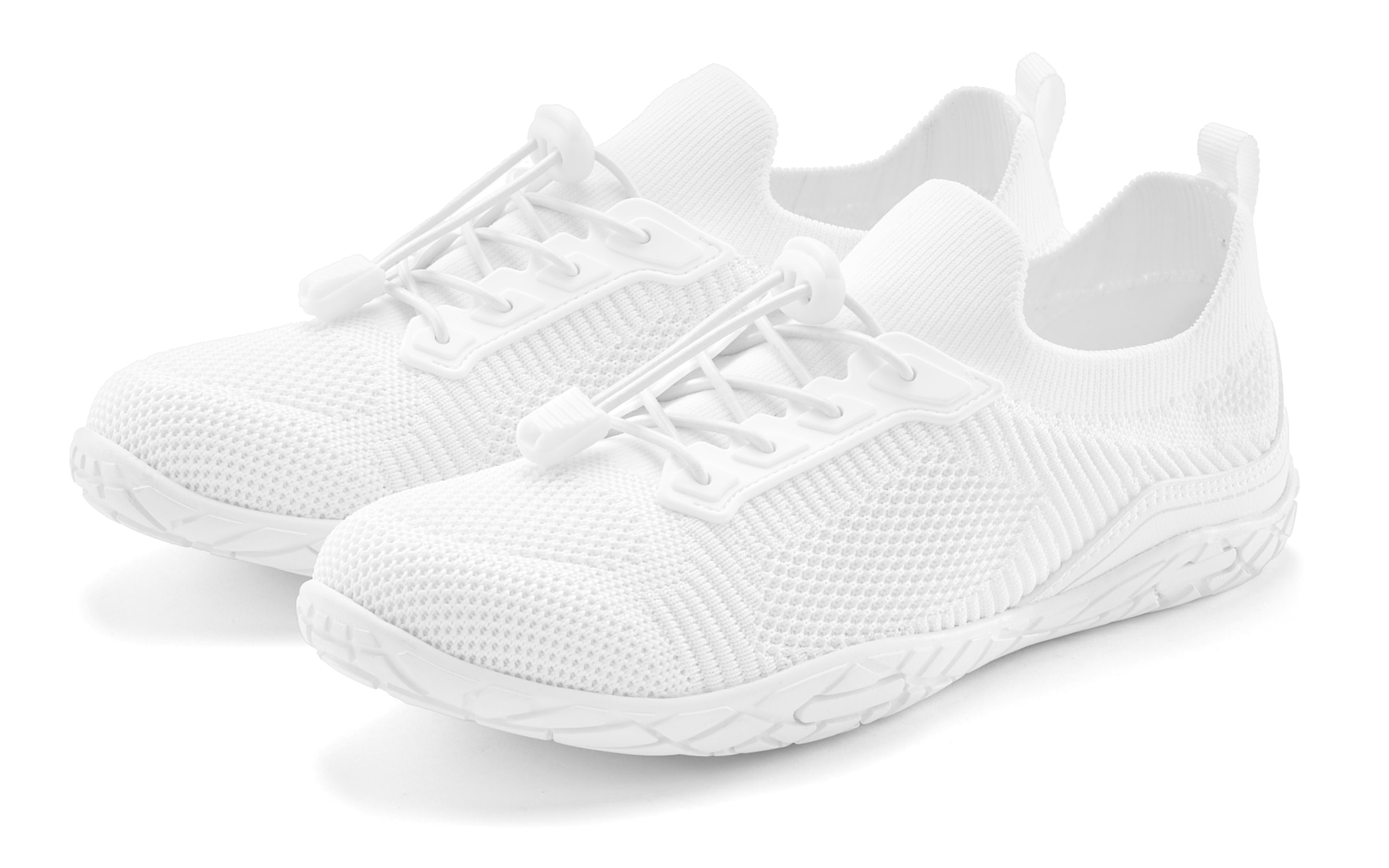 Vivance by Lascana Sneaker "Halbschuh, Freizeitschuh, Slip-On-Sneaker, Sommer Sneaker," mit Kordelzug und elastischen Schnürbändern VEGAN