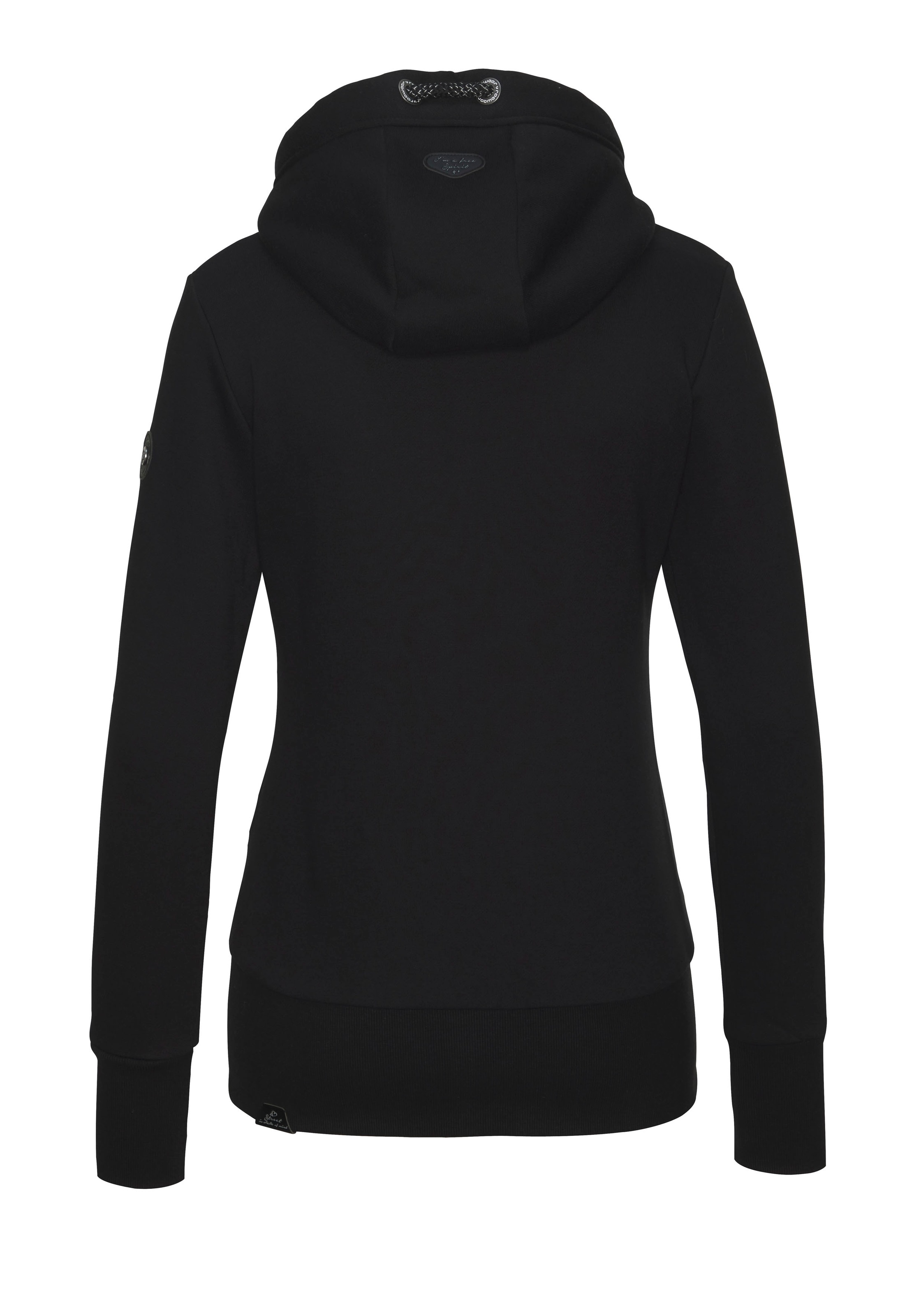 Ragwear Sweatjacke »NESKA ZIP CORE«, Kapuze mit Kordelzug und praktische Kängurutasche