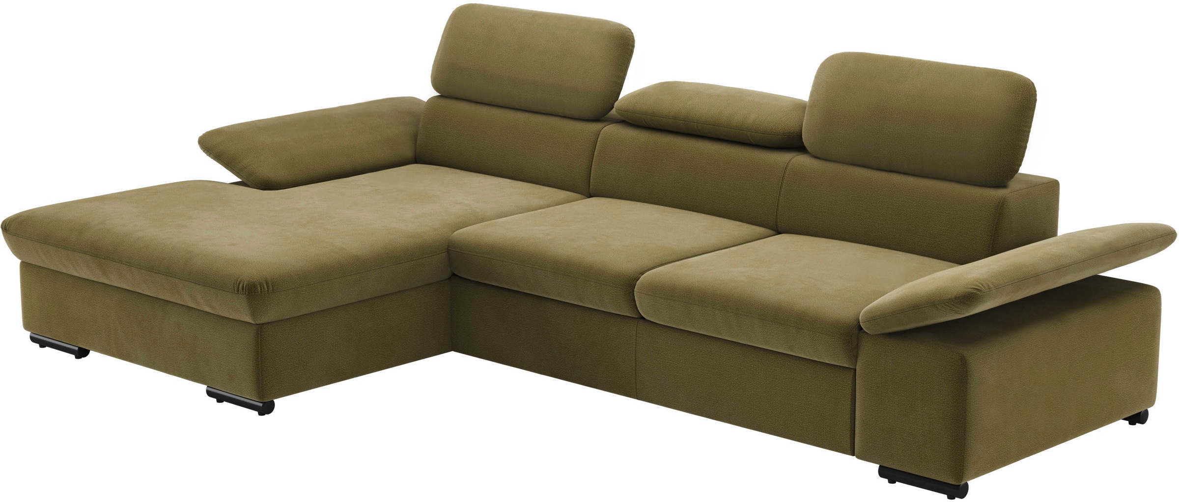 sit&more Ecksofa »Alcudia L-Form«, wahlweise mit Bettfunktion