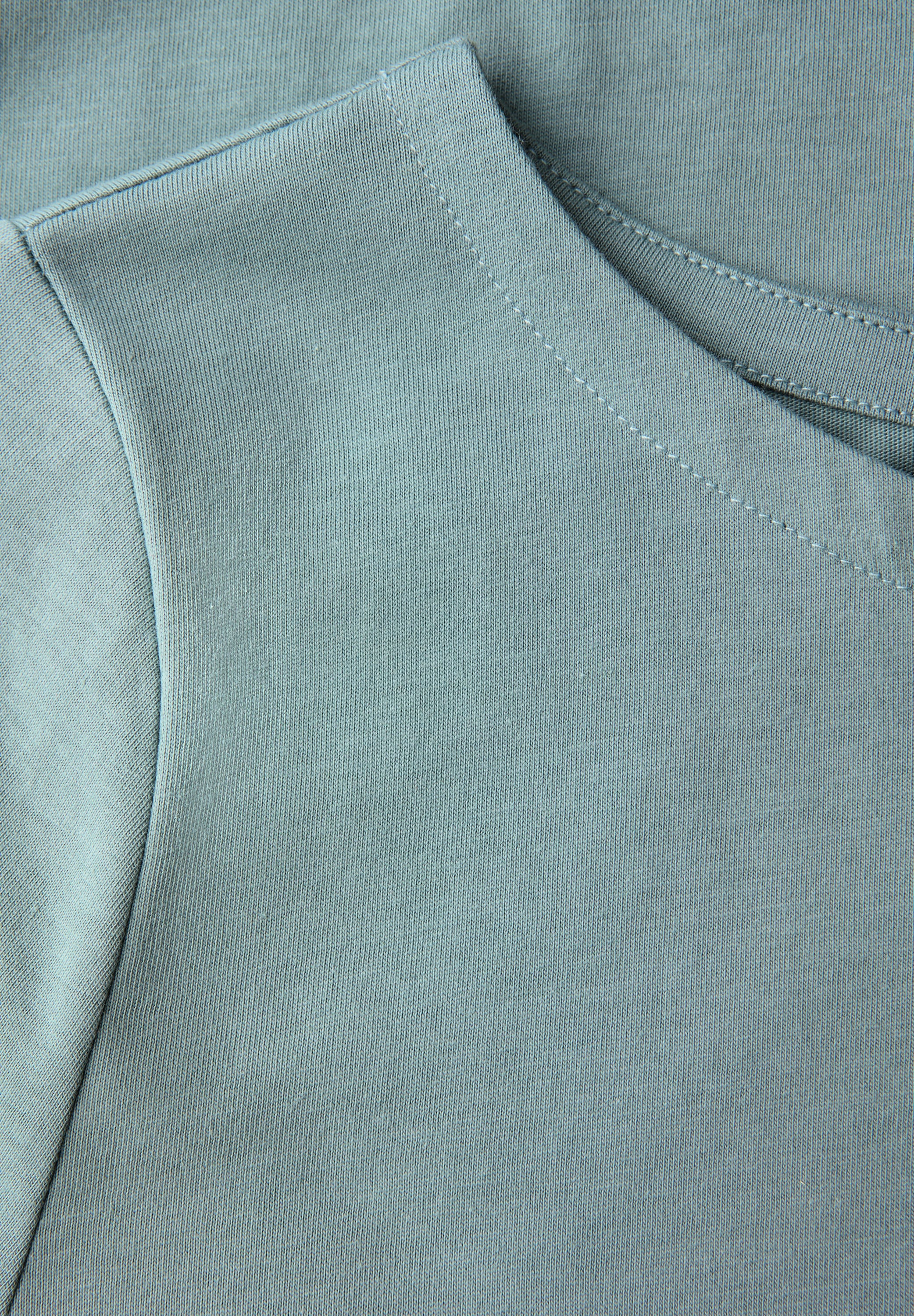 STREET ONE T-Shirt, U-Boot Ausschnitt, Basic
