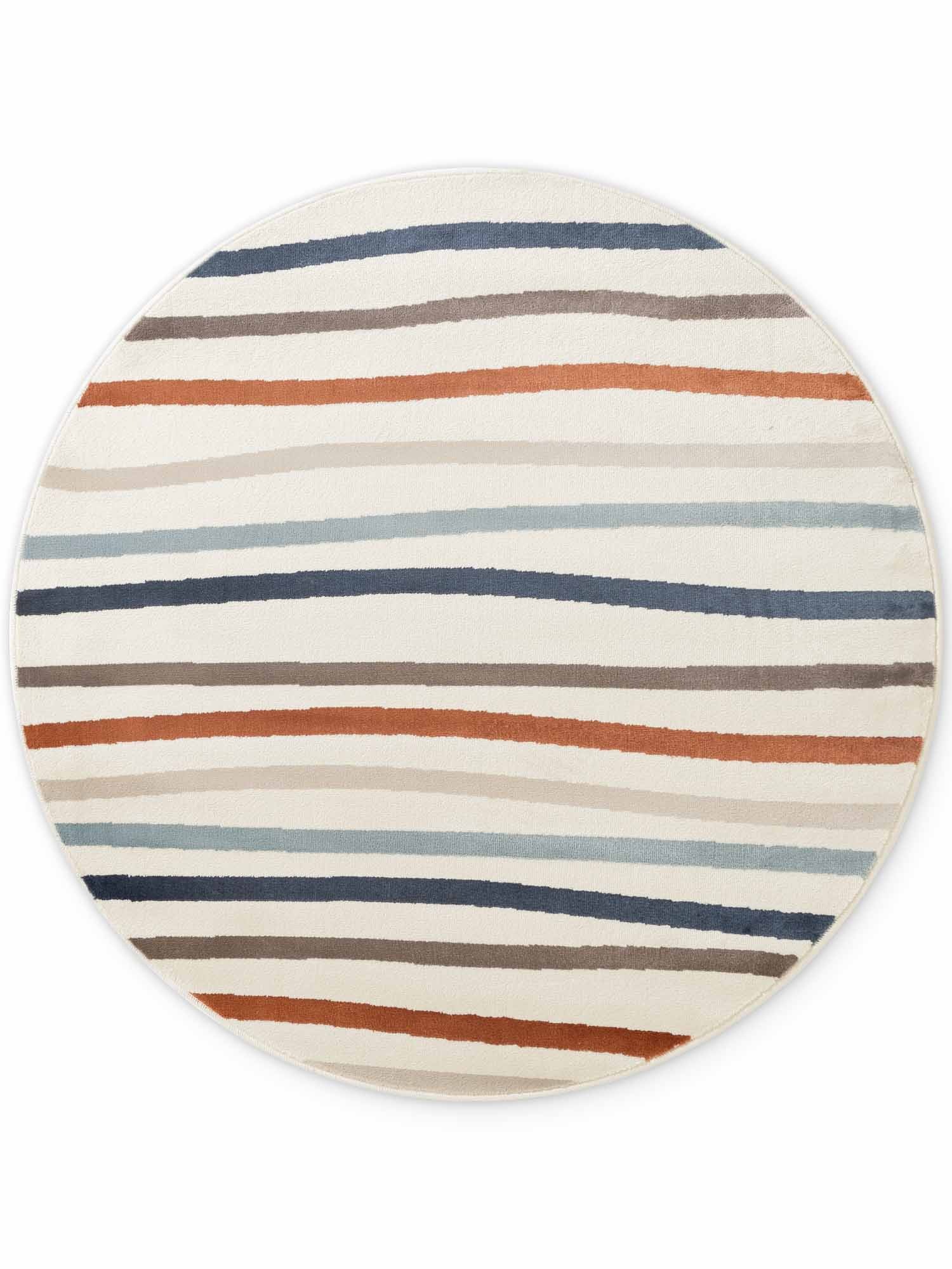 HANSE Home Kinderteppich "Linnea" rund 10 mm Höhe Pflegeleicht, Weich, Kinderzimmer, Spielteppich, Spielunterlage
