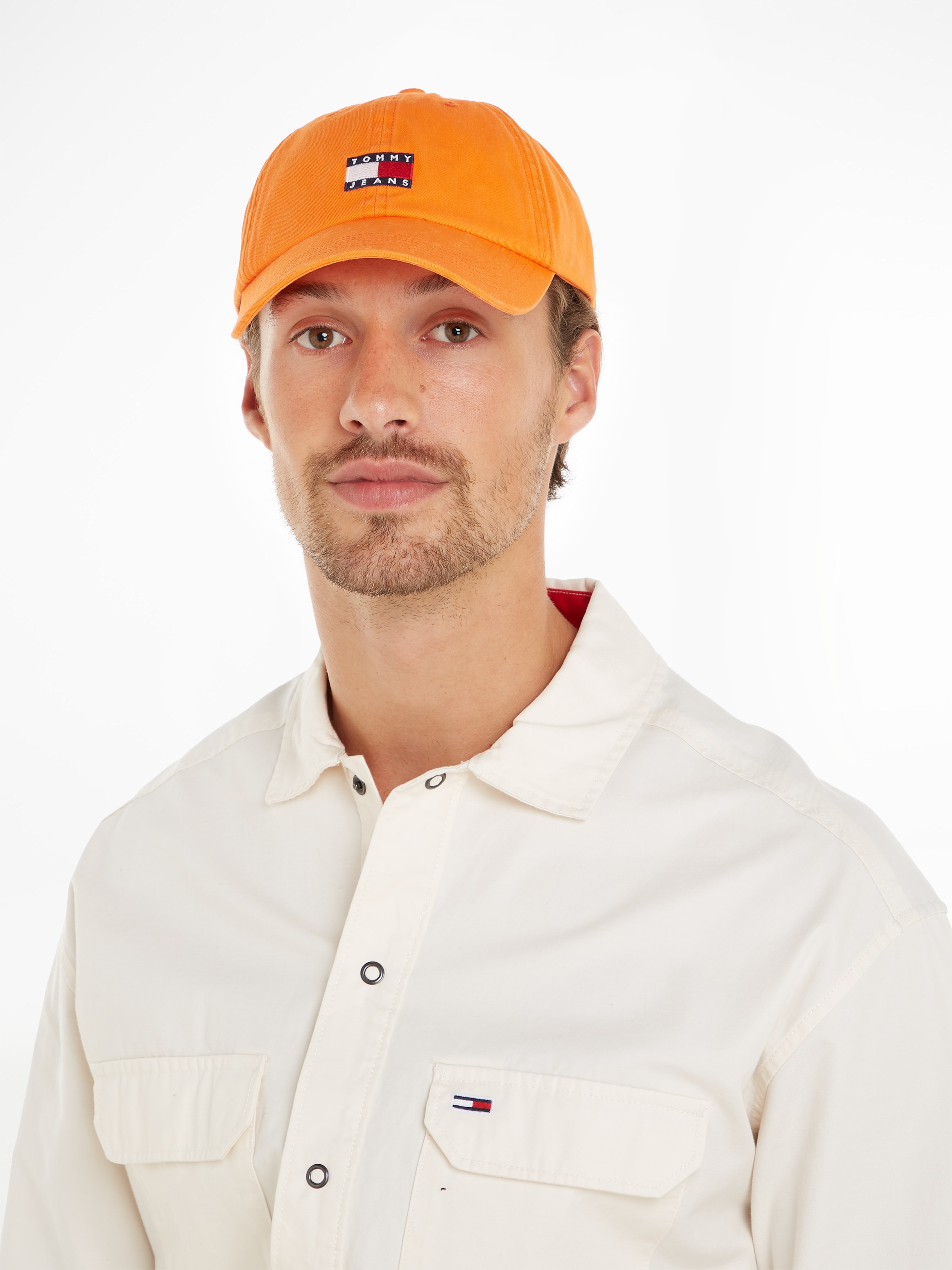 Tommy Jeans Baseball Cap »TJM HERITAGE CAP«, mit grosser Logostickerei