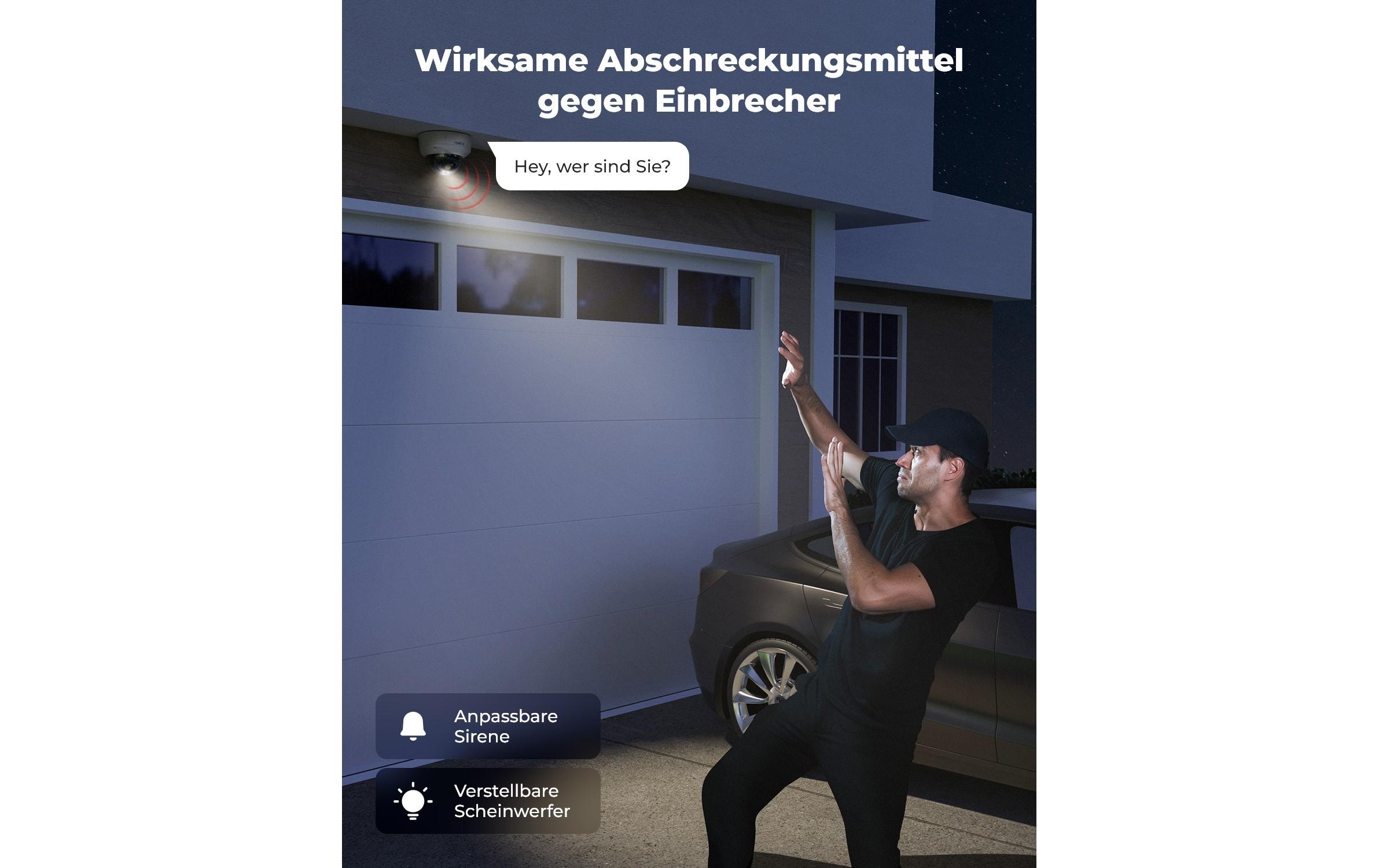 Reolink Überwachungskamera »P437 4K / PoE / 5xZoom«, Aussenbereich