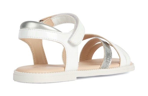 Geox Sandale »J SANDAL KARLY GIRL«, Sommerschuh, Klettschuh, Sandalette, mit Klettverschluss