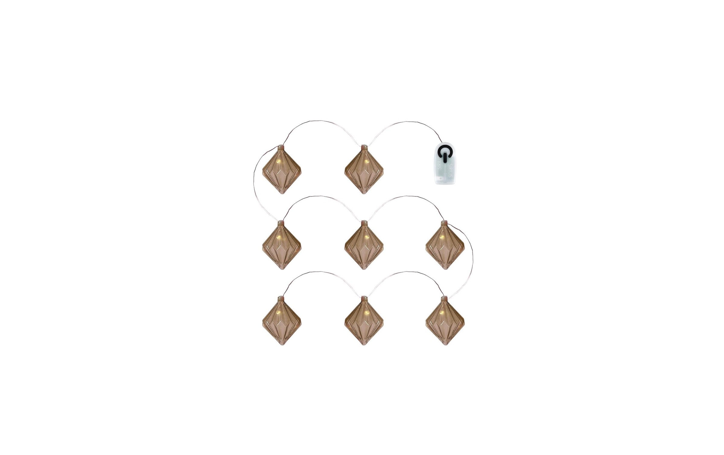 Sirius LED-Lichterkette »LED-Lichterkette Nellie, Braun«, 8 St.-flammig