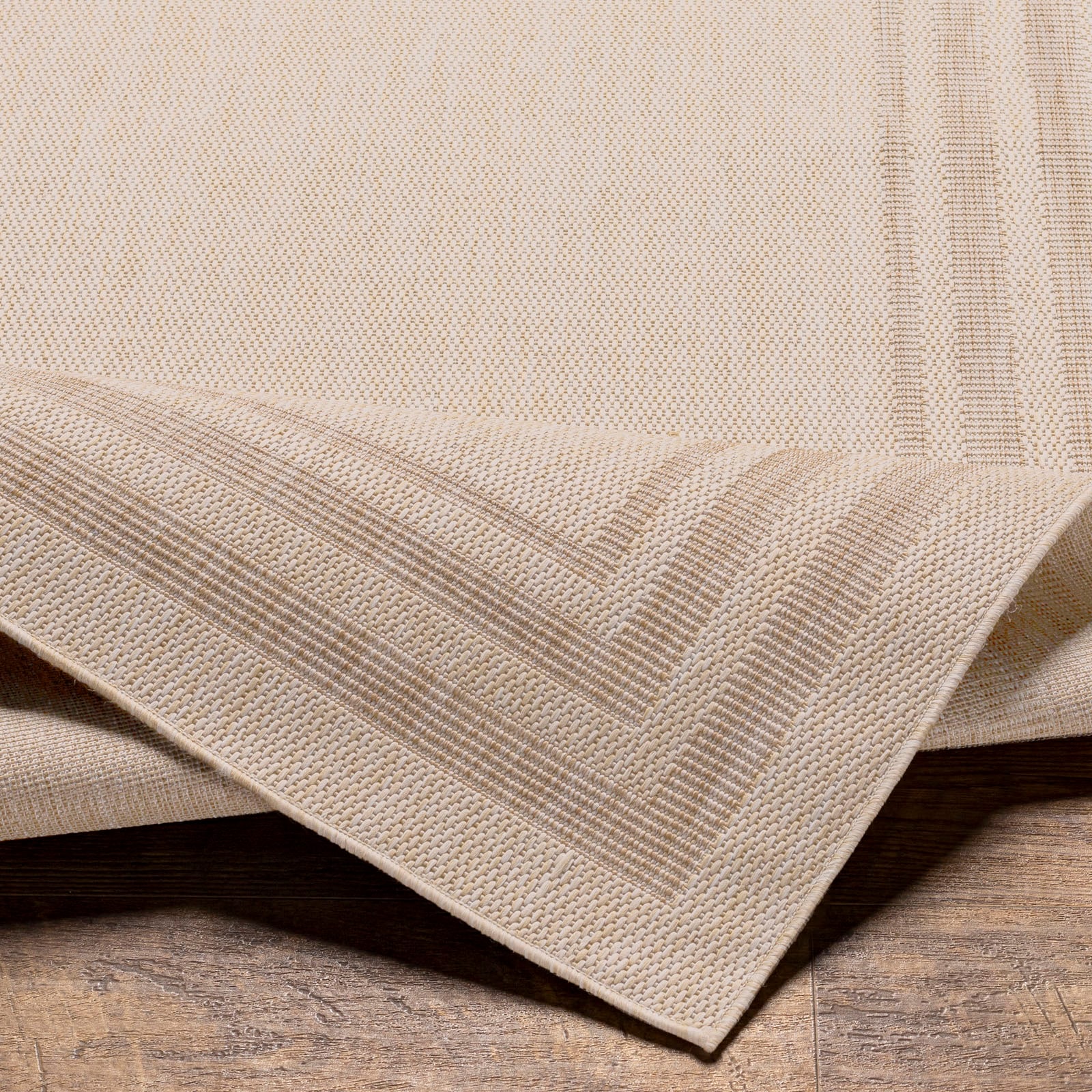 Livabliss Teppich »LENON«, rechteckig, 4 mm Höhe, Teppich In- /Outdoor Boho Jute-Optik, Balkon, Terrasse, Garten, Beige