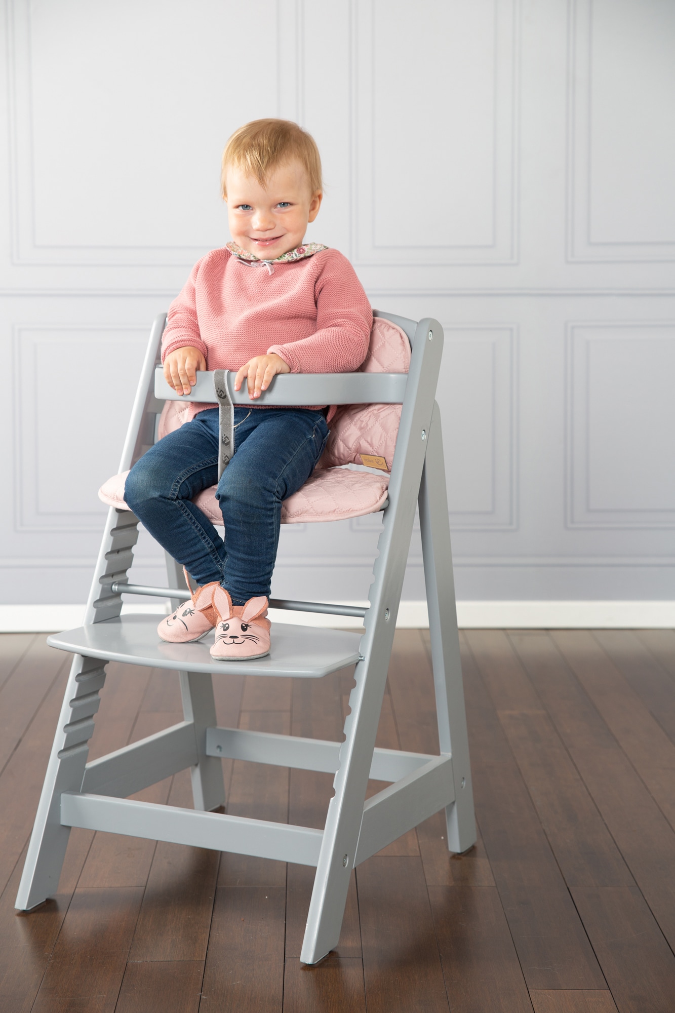 roba® Hochstuhl »Treppenhochstuhl Sit up III, taupe«, aus Holz