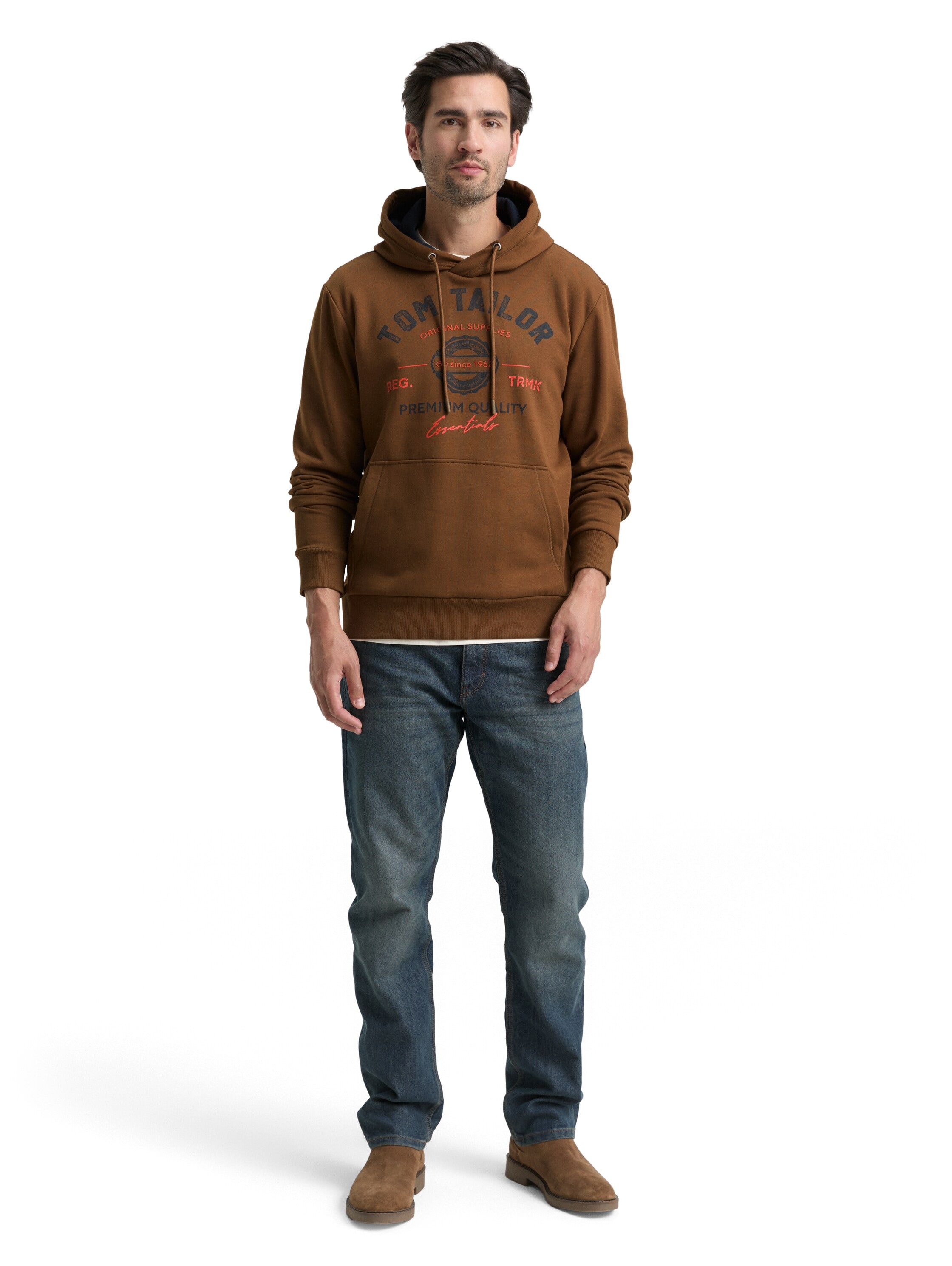 TOM TAILOR Kapuzensweatshirt, mit Kapuze
