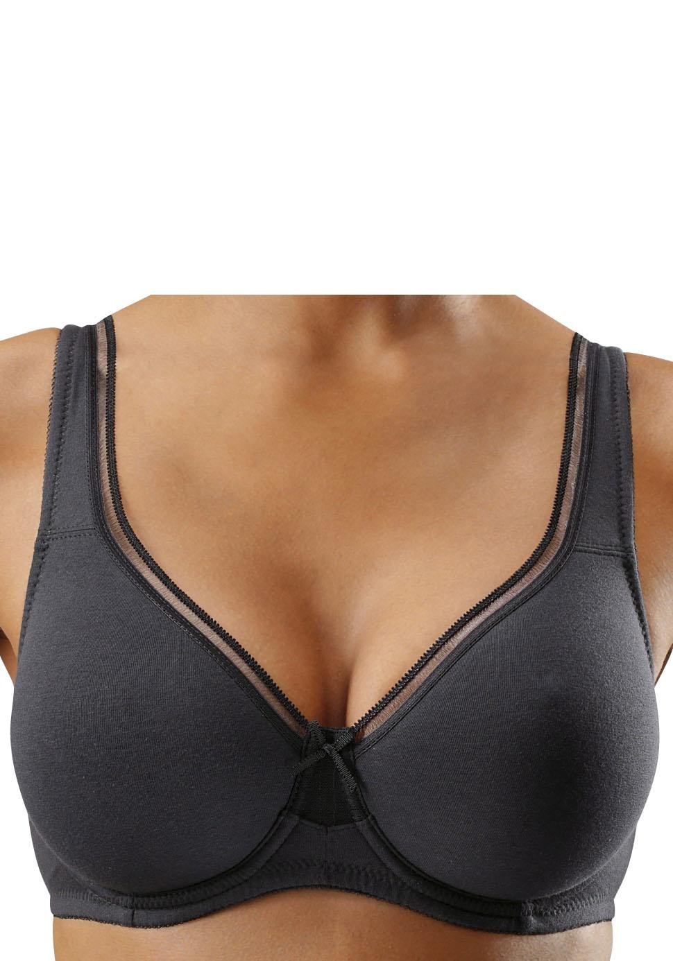 petite fleur Minimizer-BH, (Packung, 2 Dessous Basic Baumwolle bei Stück), nahtlosen kaufen ungefütterten mit aus Schweiz online Cups, Jelmoli-Versand