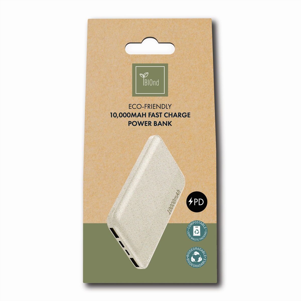 Powerbank »BIOnd BIO-1000-PB 10000mAH FAST Charge Power Bank«