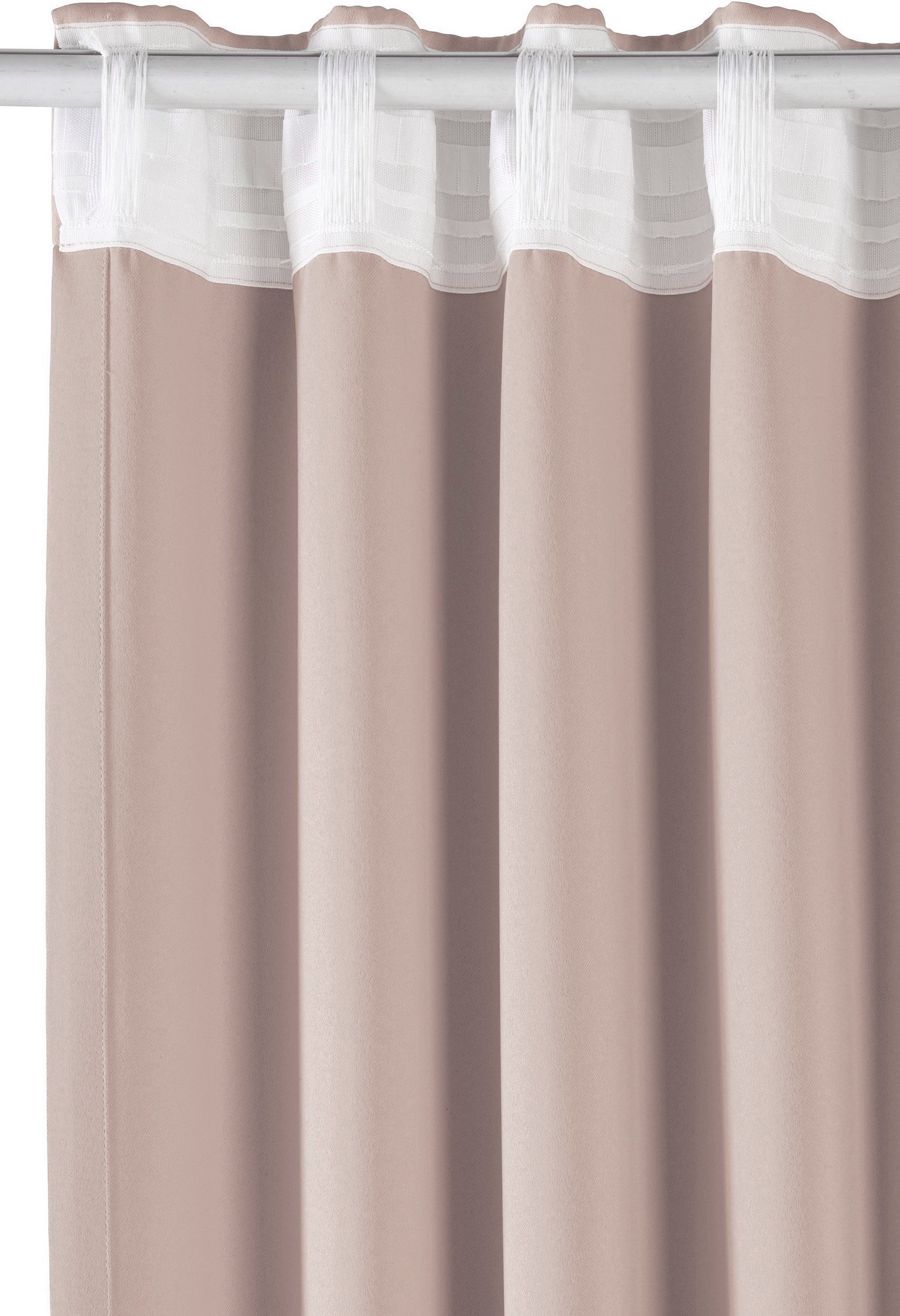 my home Vorhang einfarbig, Überbreite St.), und Jelmoli-Versand (1 cm, cm »Sola«, bestellen 130 online 270 | Breite Verdunkelung