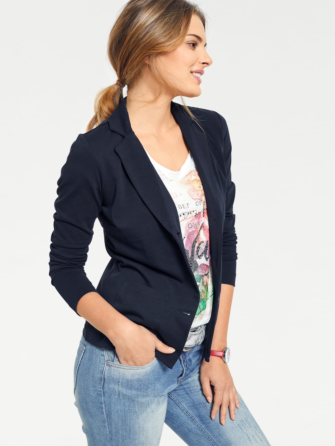 LINEA TESINI by heine Jerseyblazer »Jersey-Blazer«